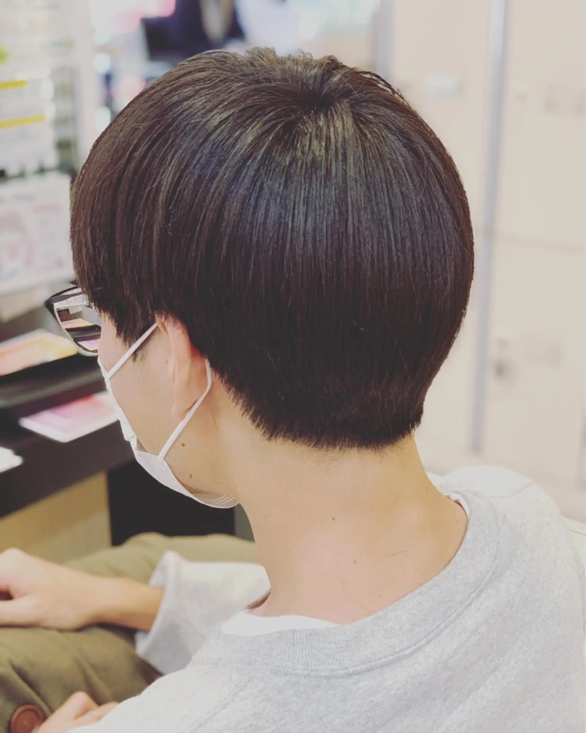 ショート メンズ メンズバレイヤージュ メンズブリーチ メンズハイライト メンズインナーカラー マッシュ トータルビューティー K:R鶴川のヘアスタイル