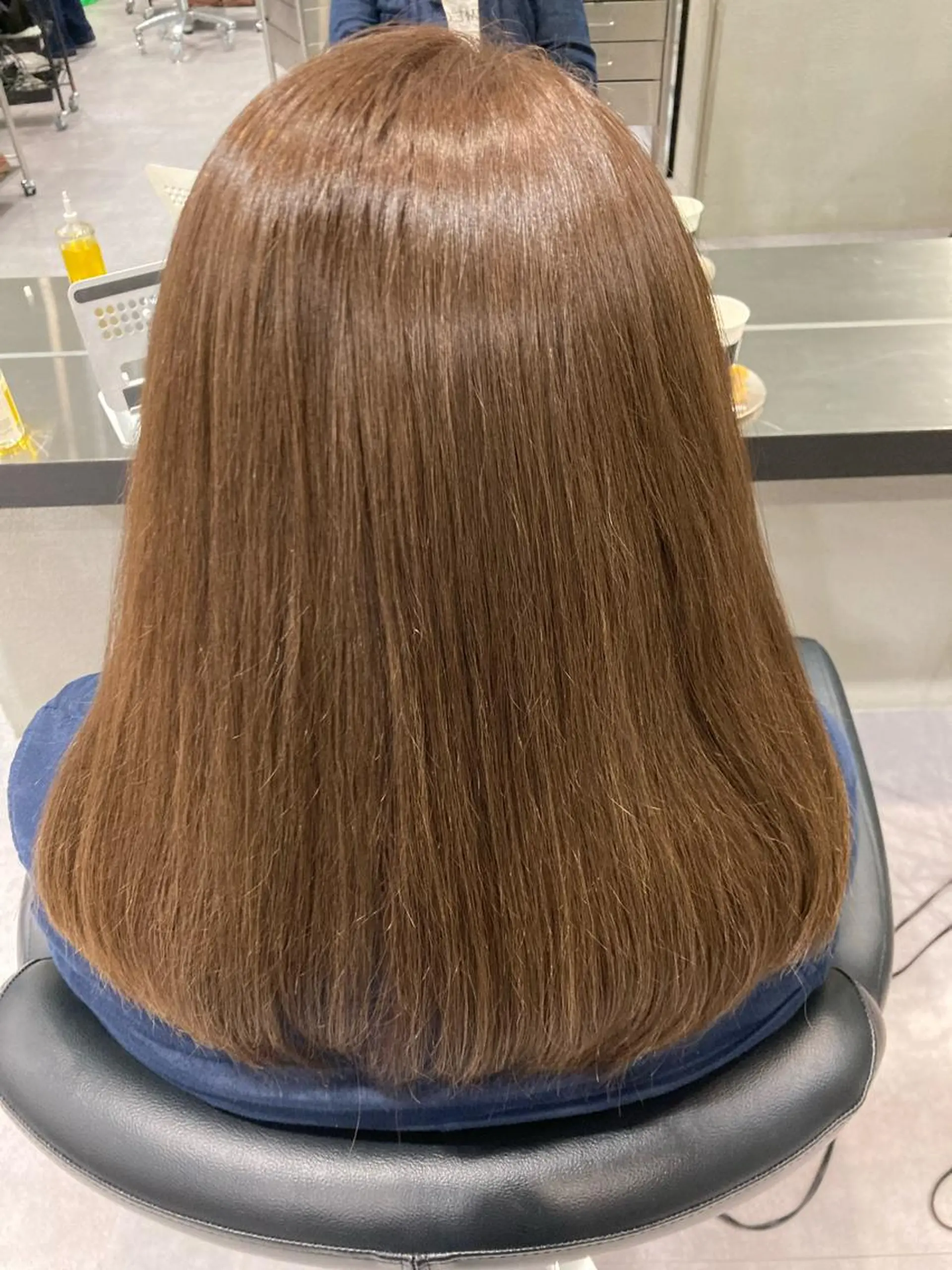 セミロング カラー 豊中/メンズ特化 岡田 龍之介のヘアスタイル