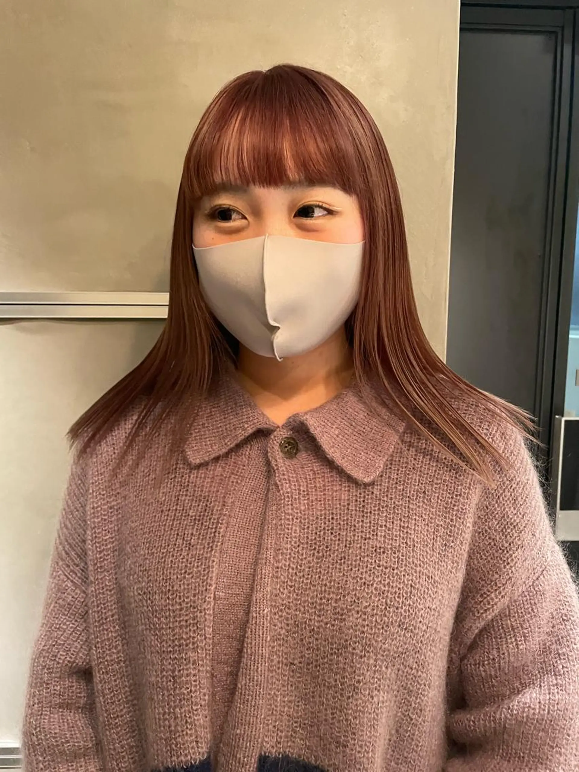 セミロング カラー classic 新横浜所属・大人girly🛋️ 🤍yukakoのヘアスタイル