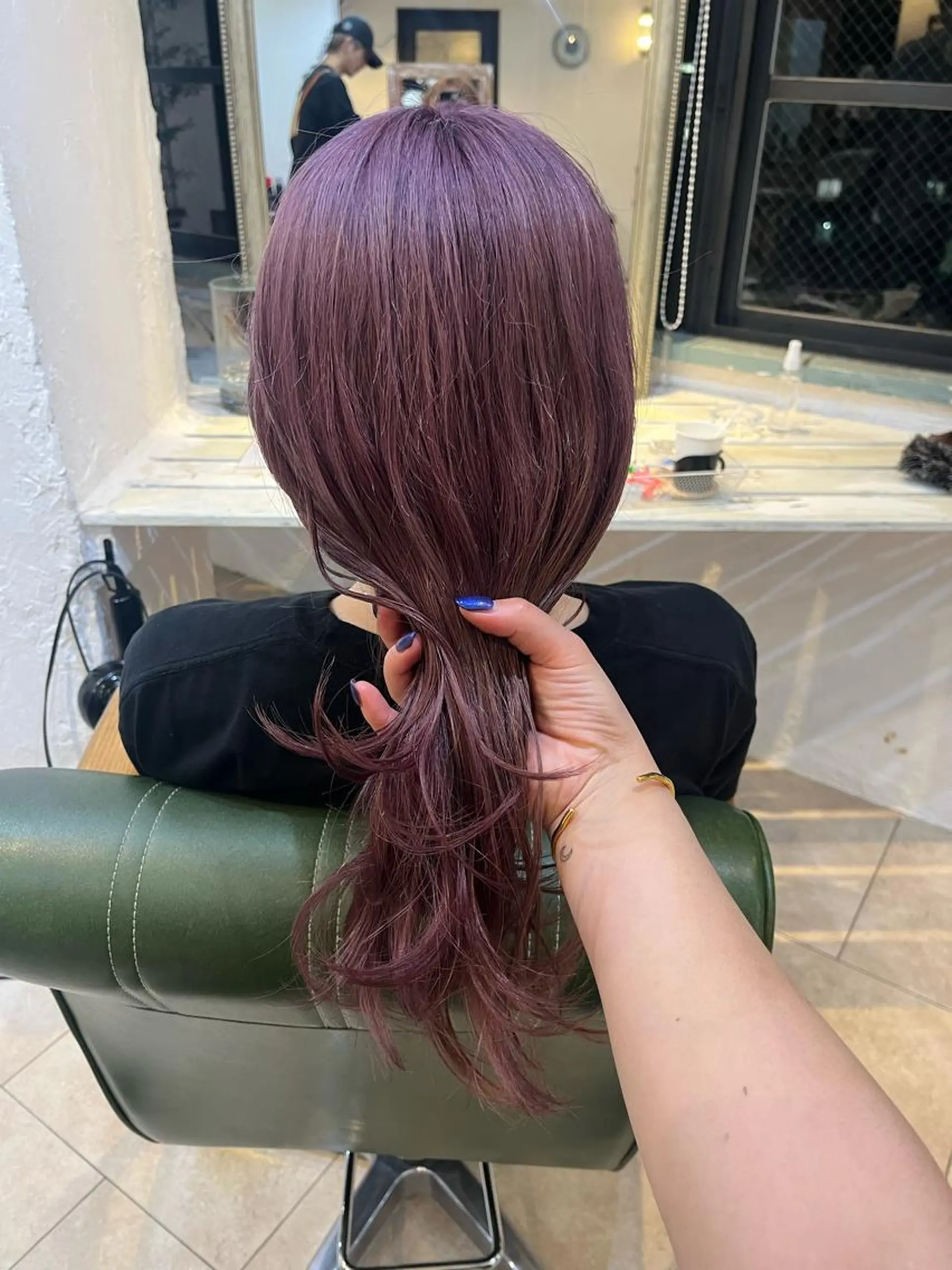 セミロング カラー 💛ハイトーン💛 りむのヘアスタイル