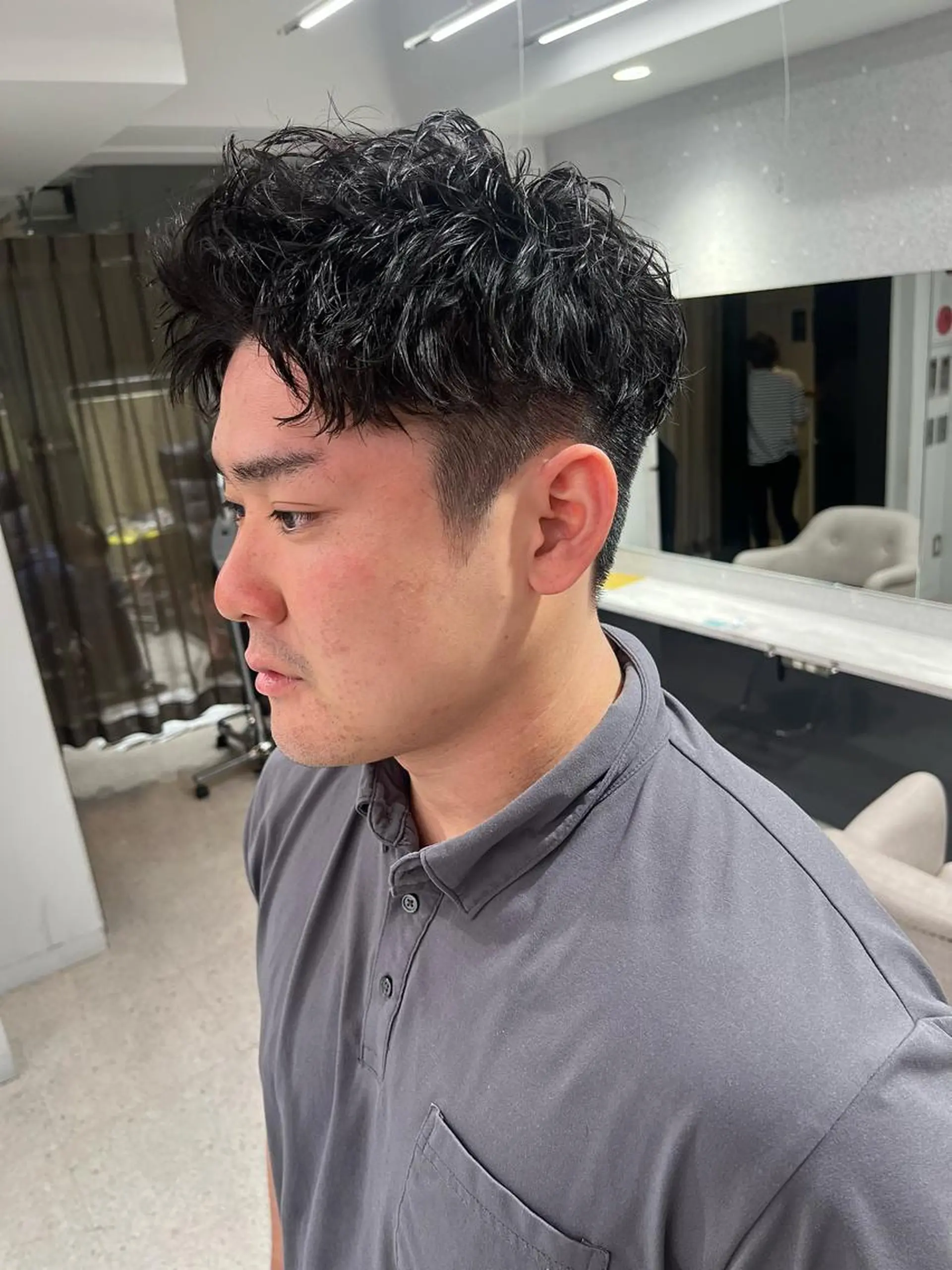 パーマ メンズ 🍐シャドウパーマ メンズ特化/守岡🍐のヘアスタイル