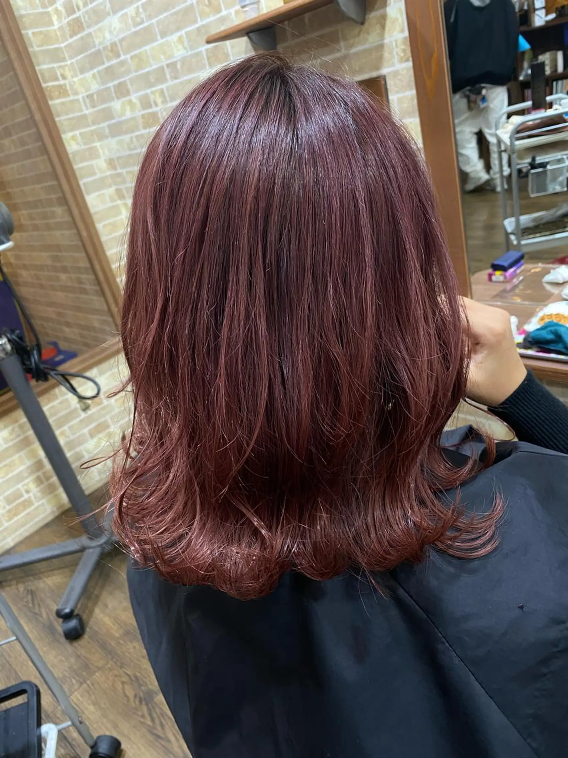 ミディアム 赤み消し特化/ 藤本 彩果のヘアスタイル