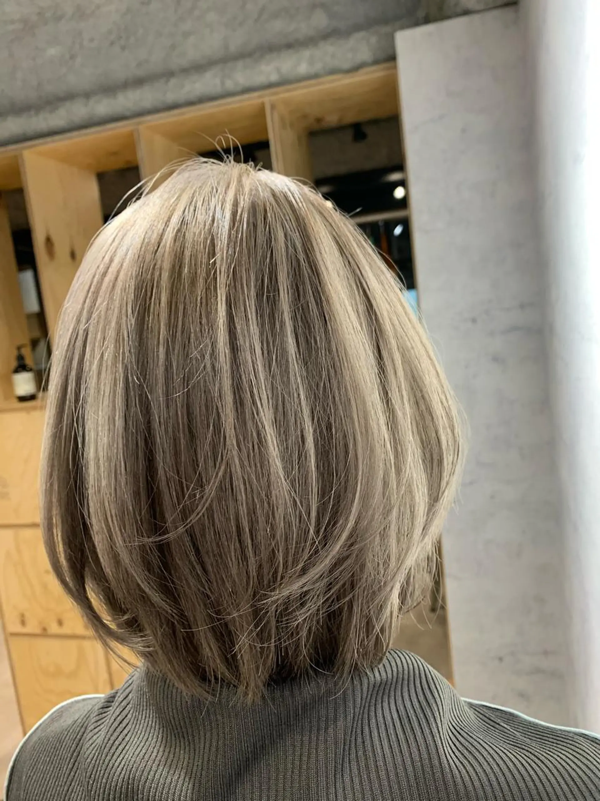 セミロング カラー パーマ ヘアアレンジ メンズ ヘアカラー トリートメント Sia中野新橋 『JUNYA』のヘアスタイル