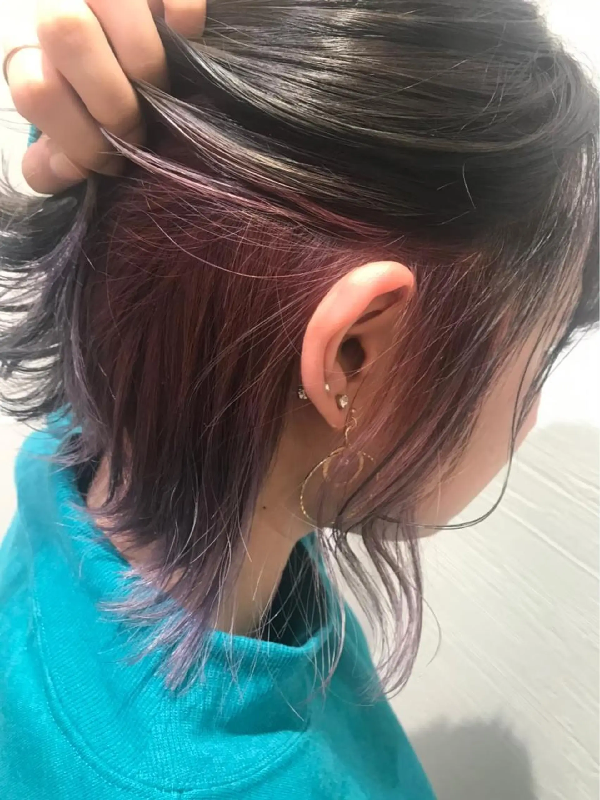 ショート カラー 波巻パーマ/毛流れ パーマ☘️りゅうせいのヘアスタイル