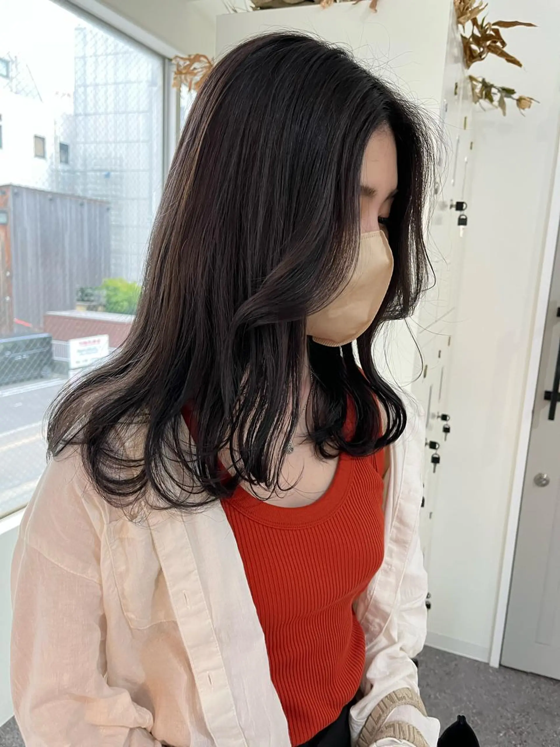 セミロング ヘアカラー トリートメント 架空〜KAQU〜所属・【clan】 NOGAMIのヘアスタイル