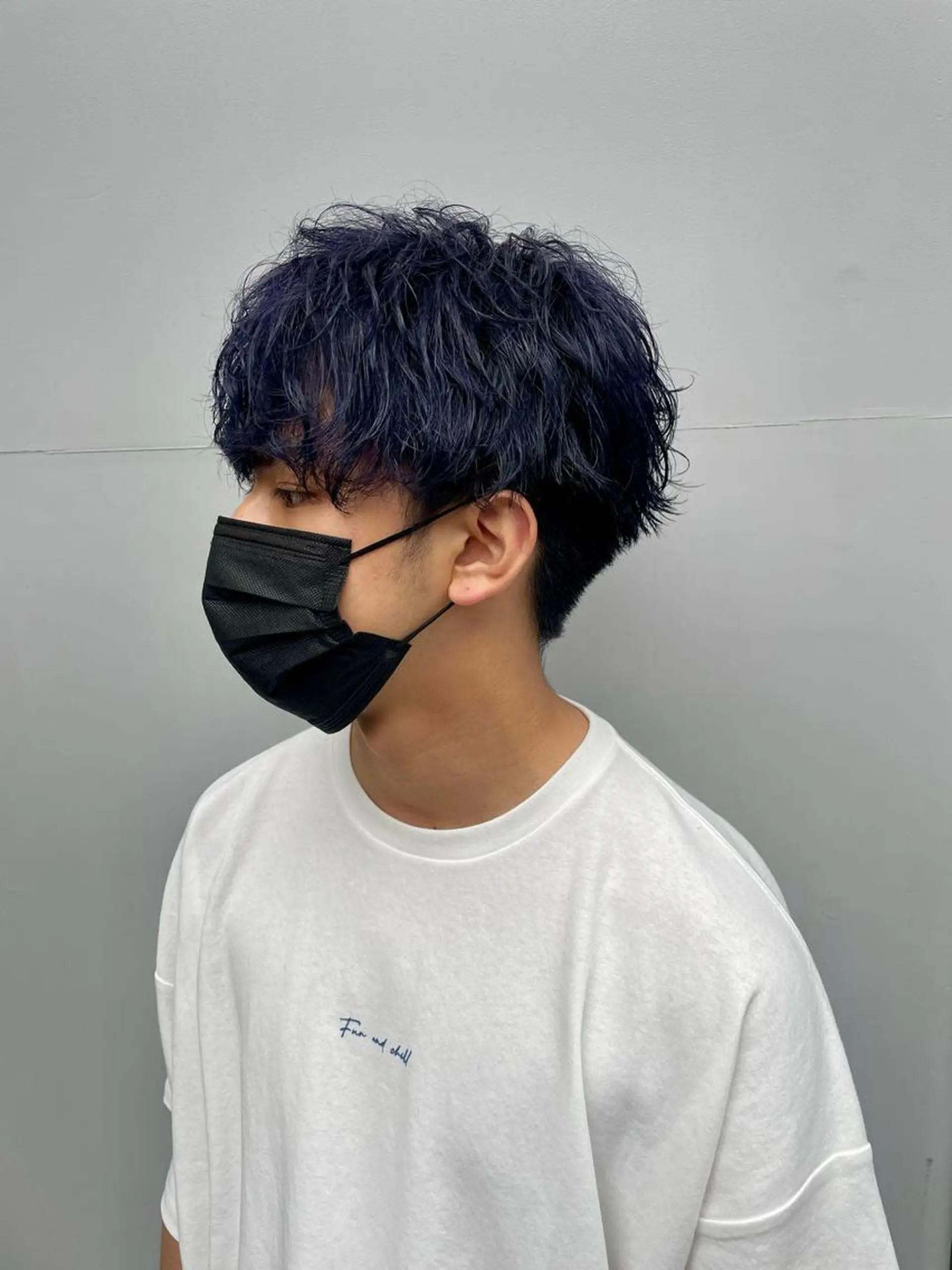 ショート パーマ メンズ 似合わせカット/ aoiのヘアスタイル