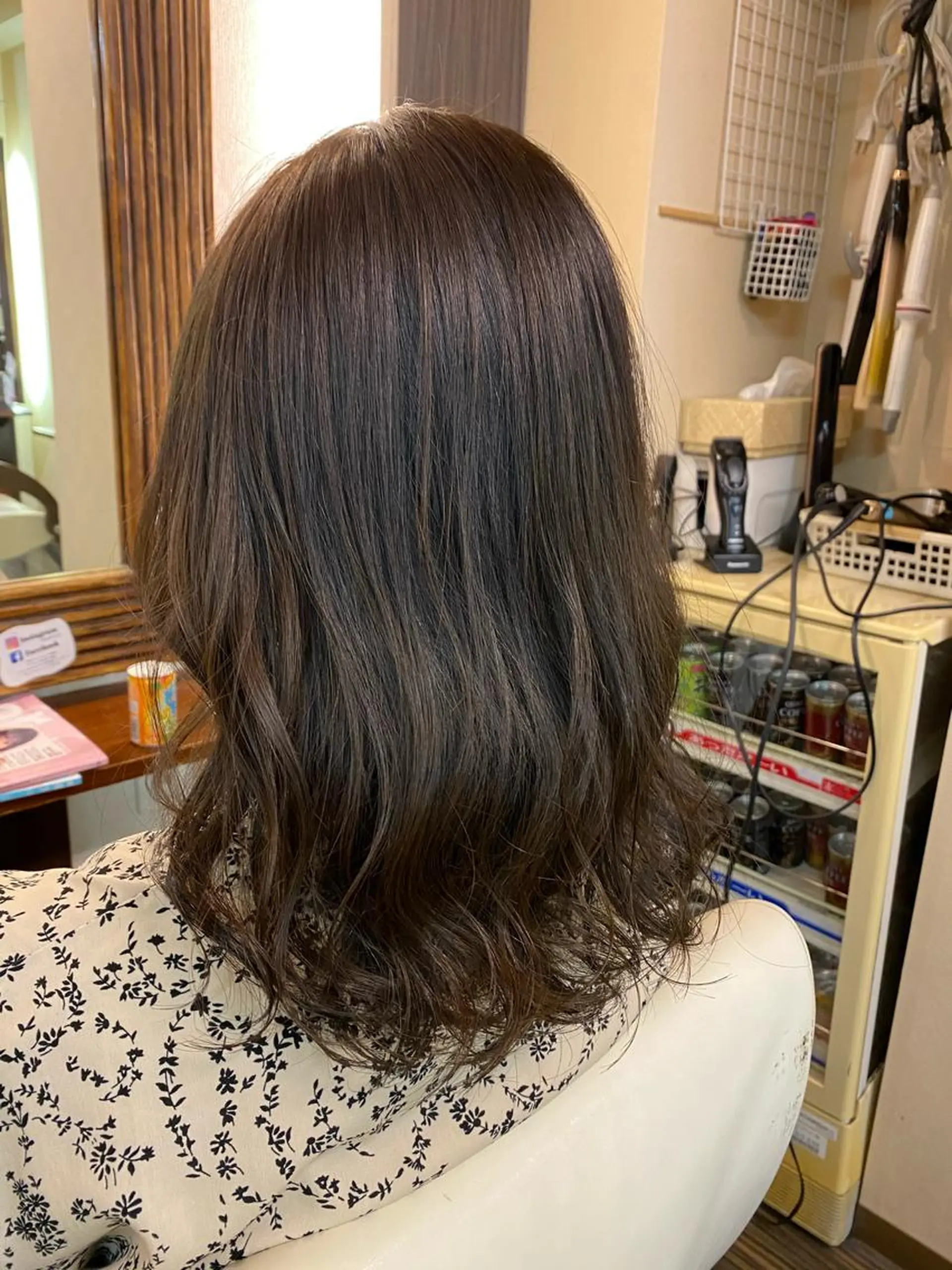 セミロング カラー ヘアアレンジ カット ヘアカラー トリートメント 加藤 瑠美のヘアスタイル