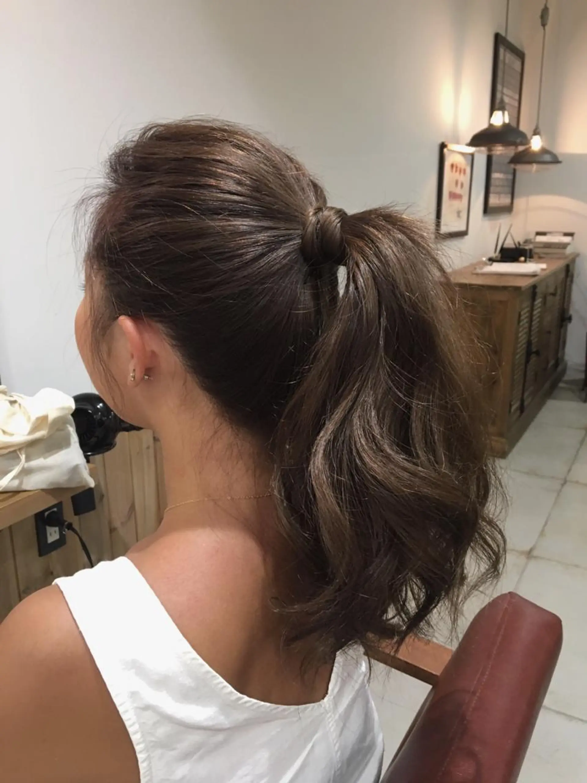 ロング カラー ヘアアレンジ ベージュカラー Oasis所属・🦋Oasis RINA 🦋のヘアスタイル