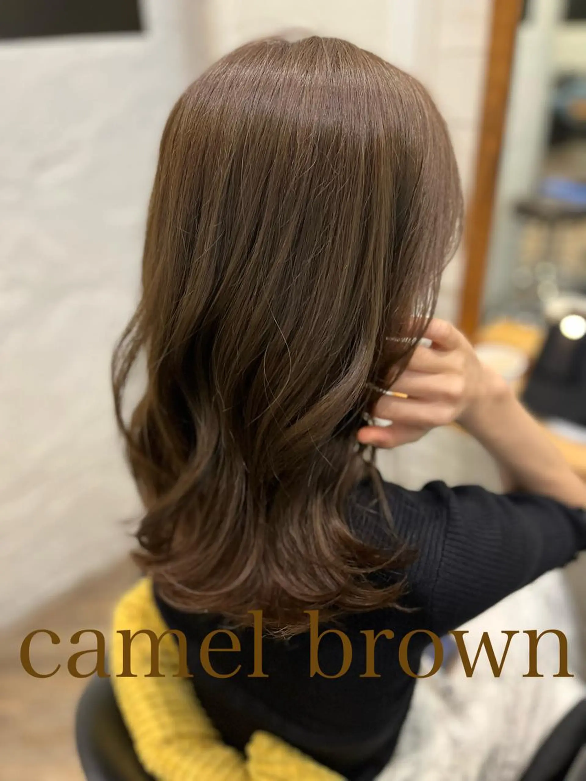 セミロング カラー ⭐️ アユミ⭐️のヘアスタイル