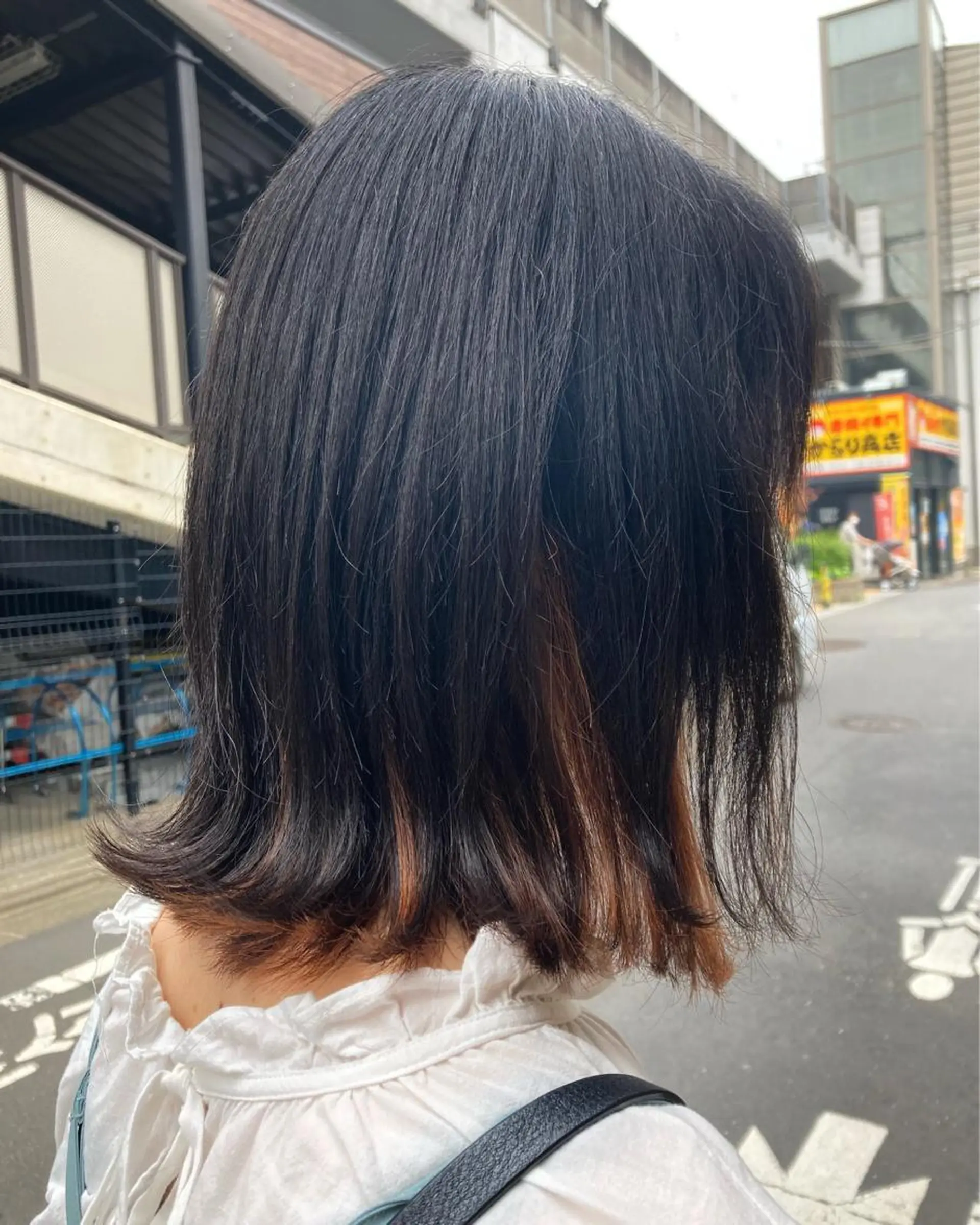 ミディアム ボブ 外ハネヘア Porte所属・疋田(ひきた)真由 🐶東京/都立大学のヘアスタイル