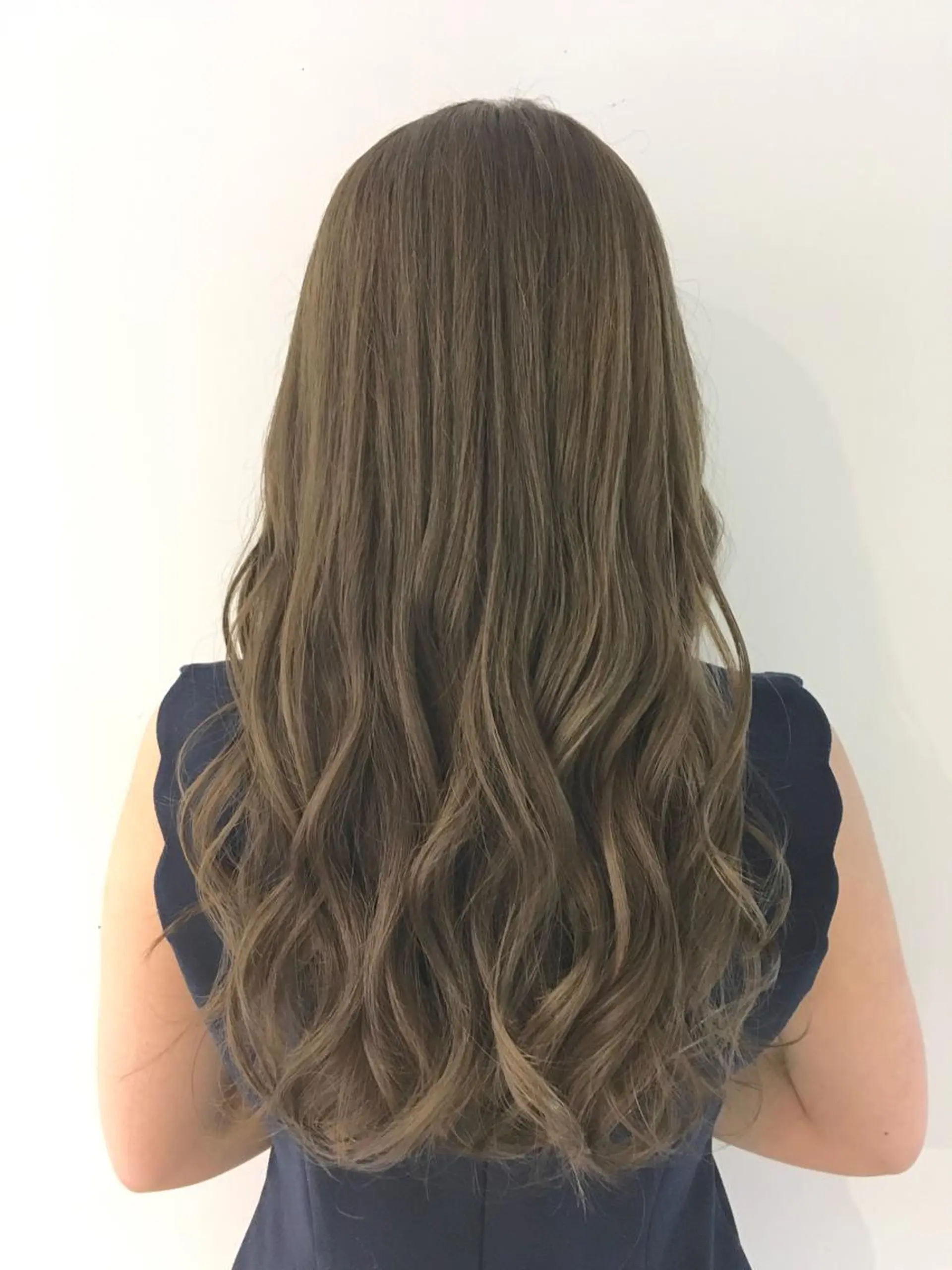 ロング カラー ベージュカラー ヘアカラー トリートメント ヘッドスパ ヘアセット go today shaire salon 本店所属・yoshi ☆のヘアスタイル