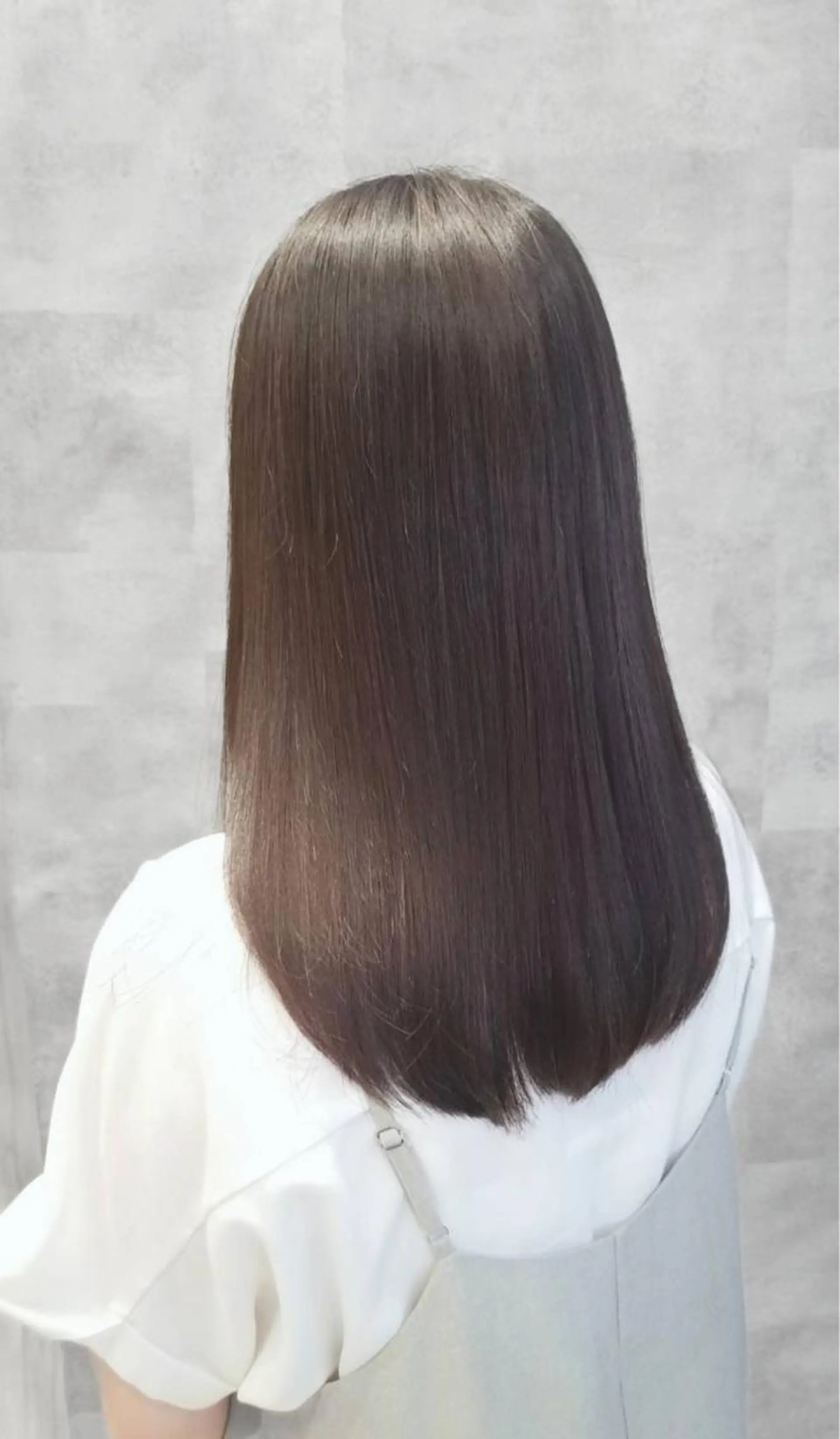 セミロング 🔸縮毛矯正/髪質 改善カラー石崎🔸のヘアスタイル