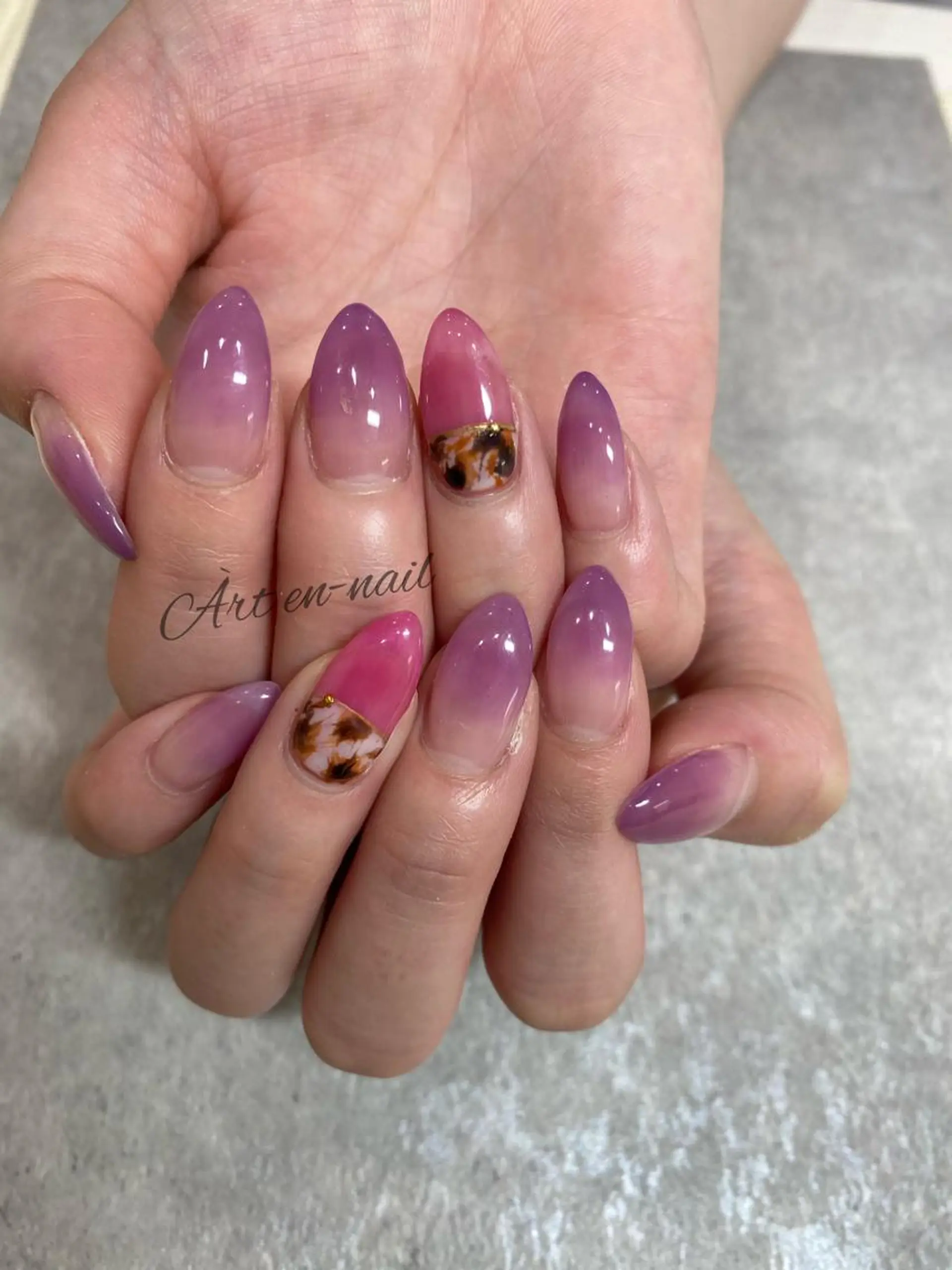 ネイル ＥＮＮＡＩＬ野中本店所属・EN_NAIL 野中本店Ayakaのネイルデザイン