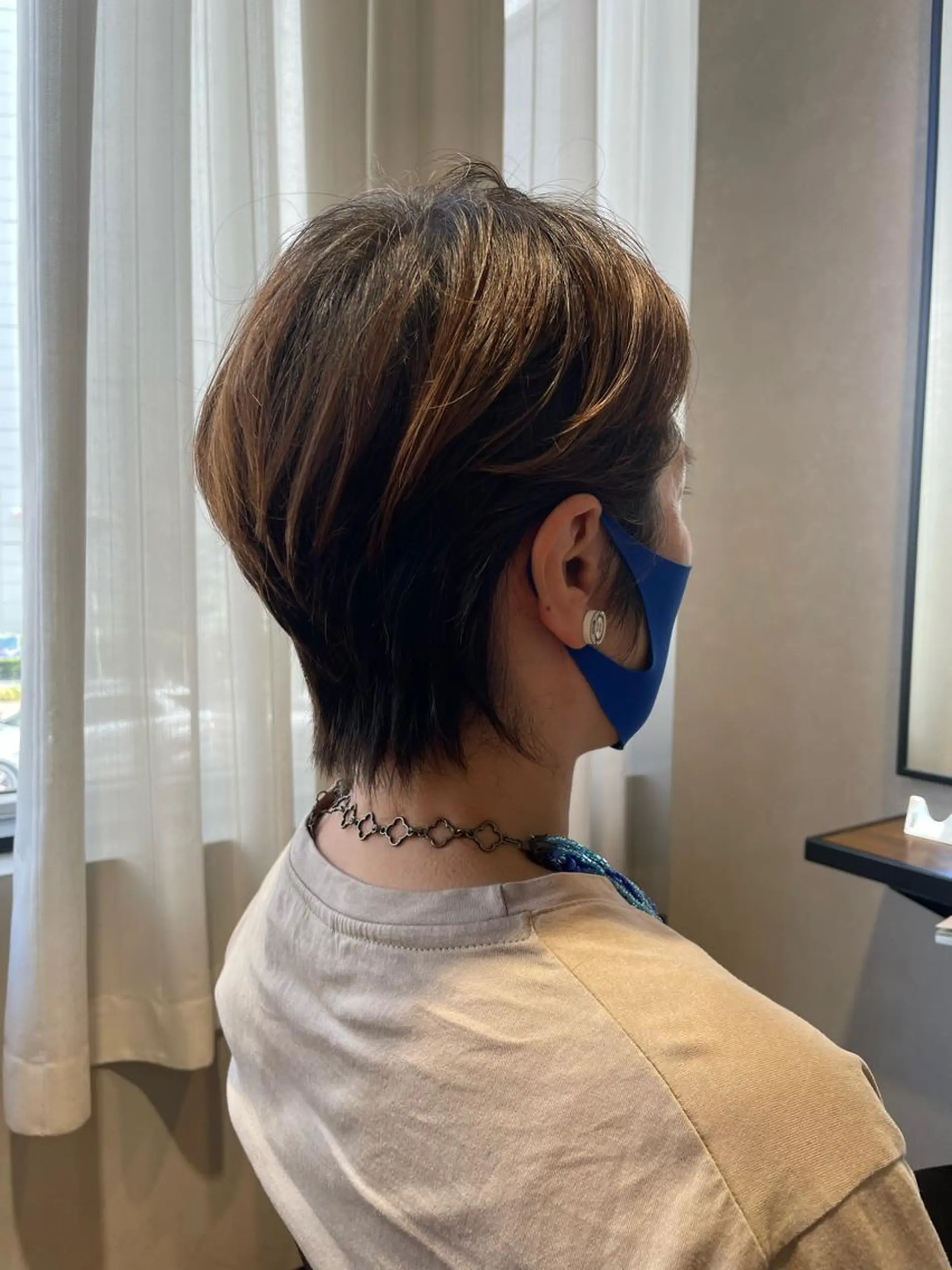 ショート 谷昂将　メンズ梅田 /パーマ/毛流れのヘアスタイル