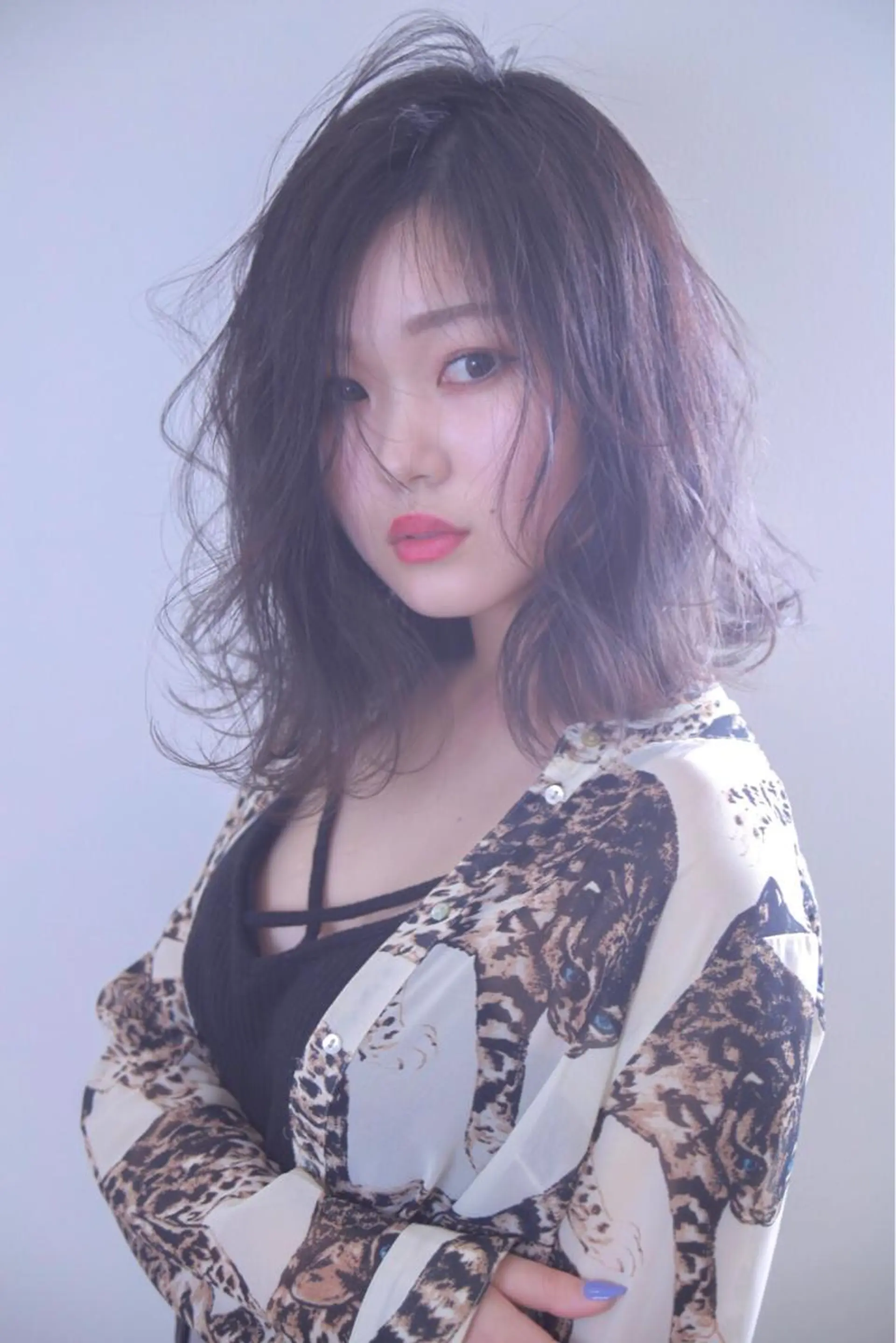 ミディアム カラー 伊藤 裕貴のヘアスタイル