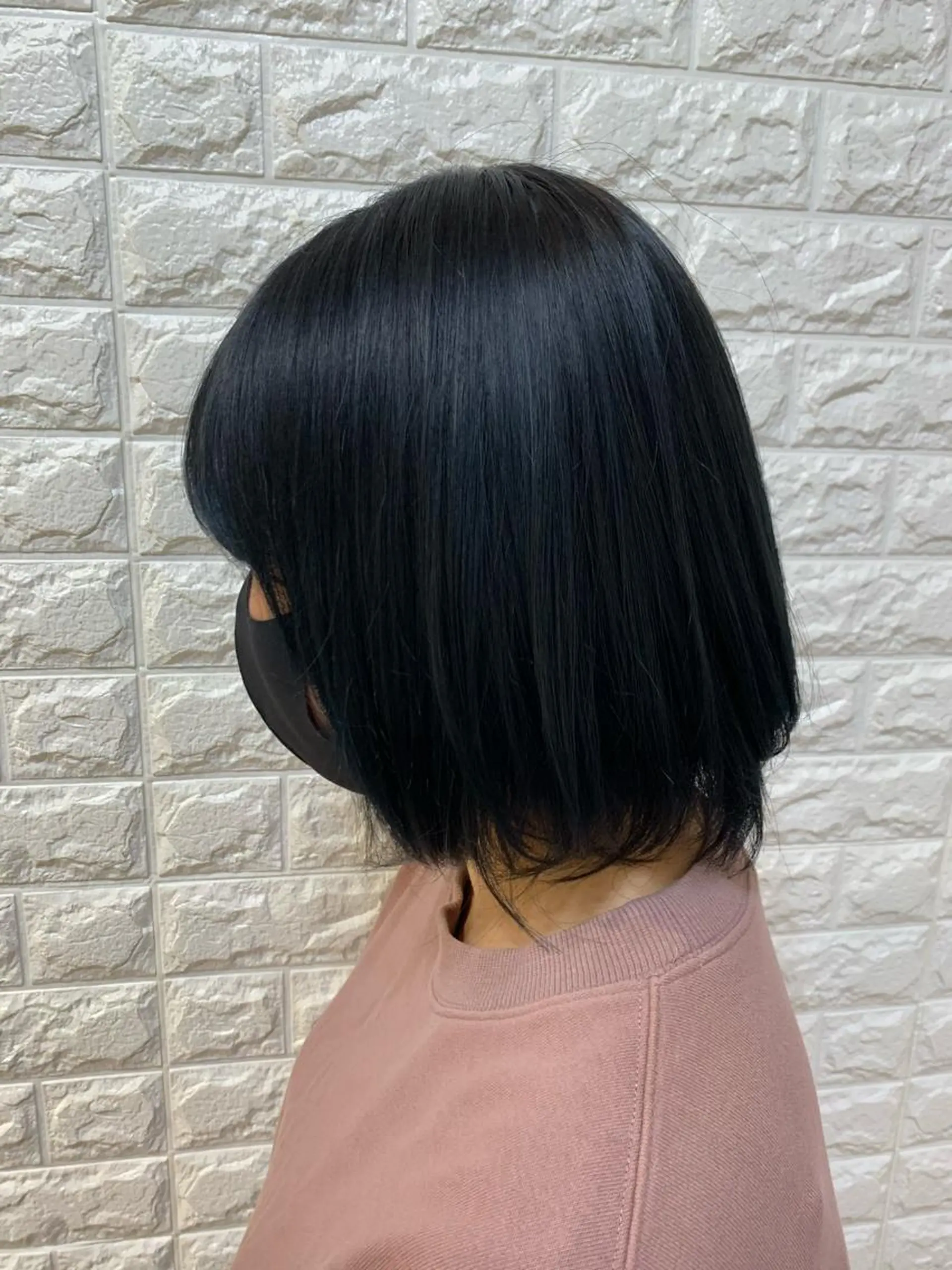 ミディアム カラー 福森 みずきのヘアスタイル