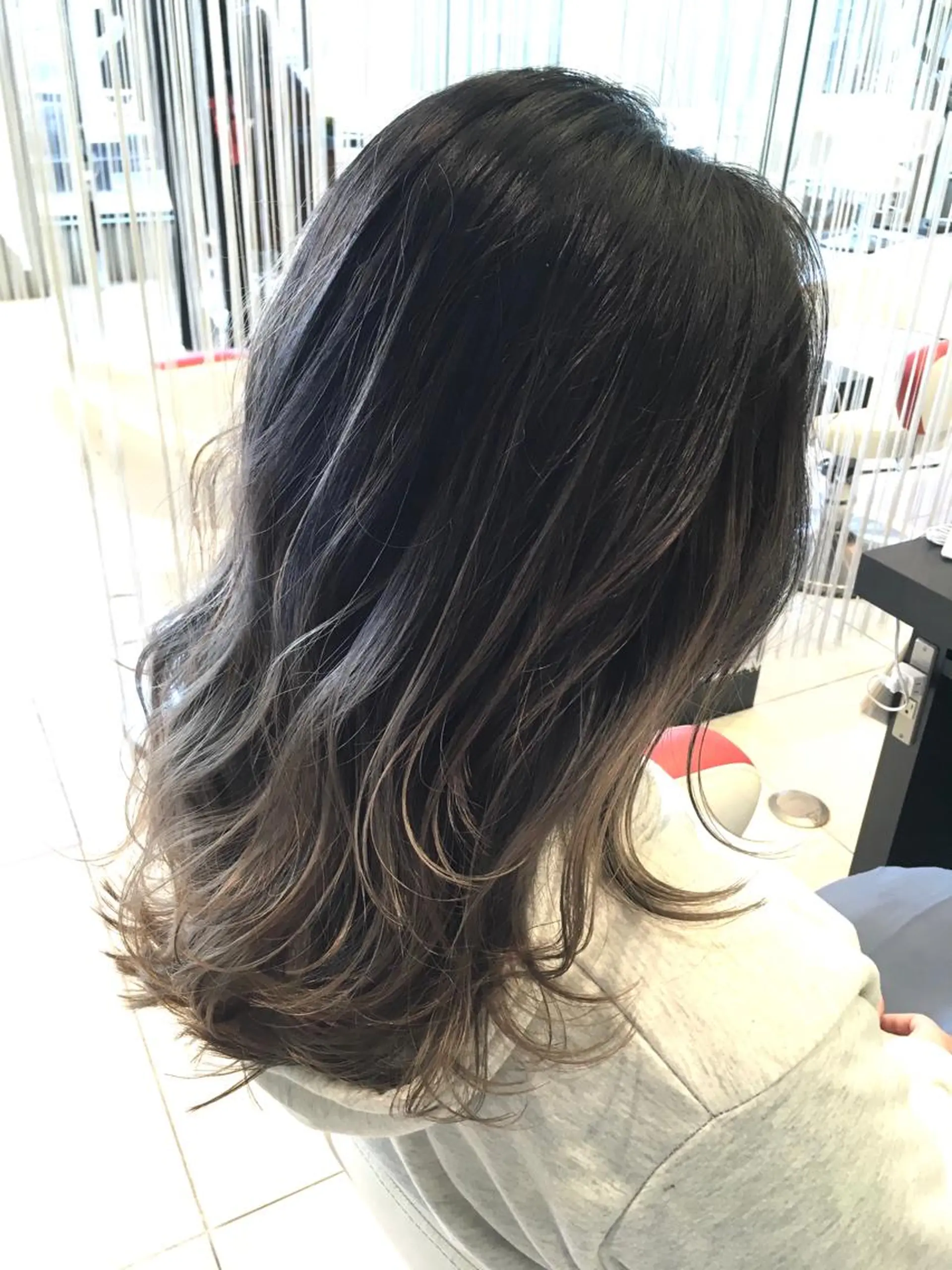 カラー 曲がる縮毛矯正◎高岡 ブリーチ後でも縮毛◎のヘアスタイル