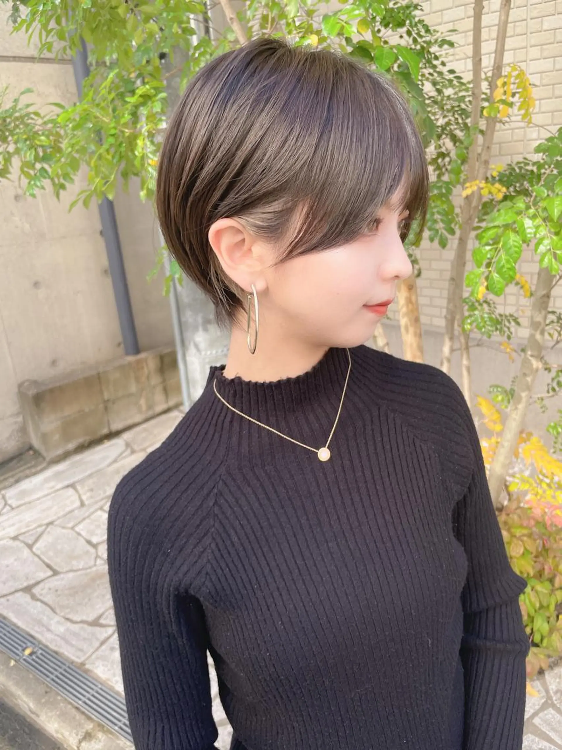 ショート カラー バレイヤージュ ブリーチ ケアブリーチ ダブルカラー グラデーションカラー 美髪/カラー 美容院🌈渡辺隼也のヘアスタイル