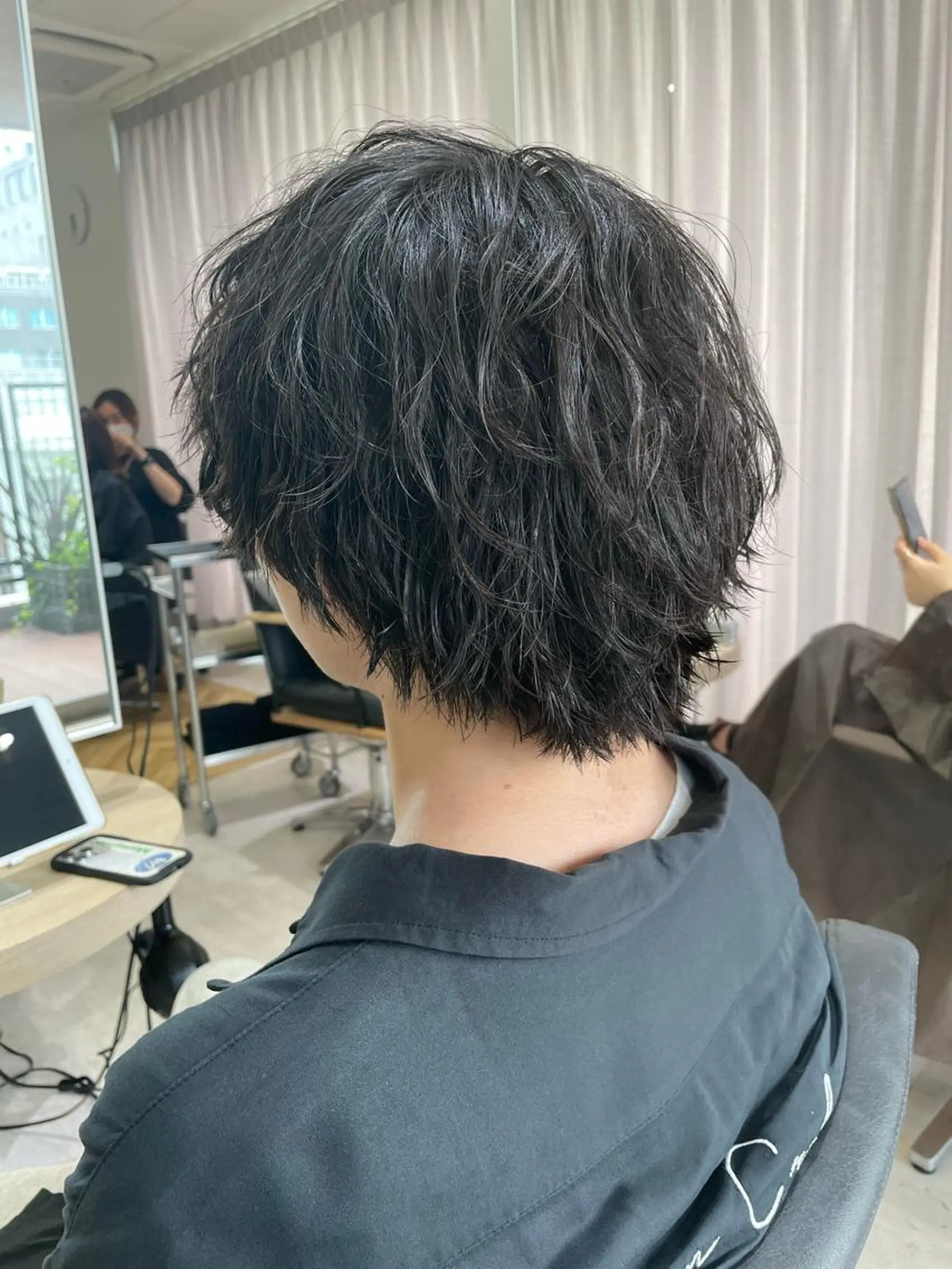 パーマ メンズ Tink　天神店所属・今村賢治/メンズ/ レイヤー✨艶カラーのヘアスタイル