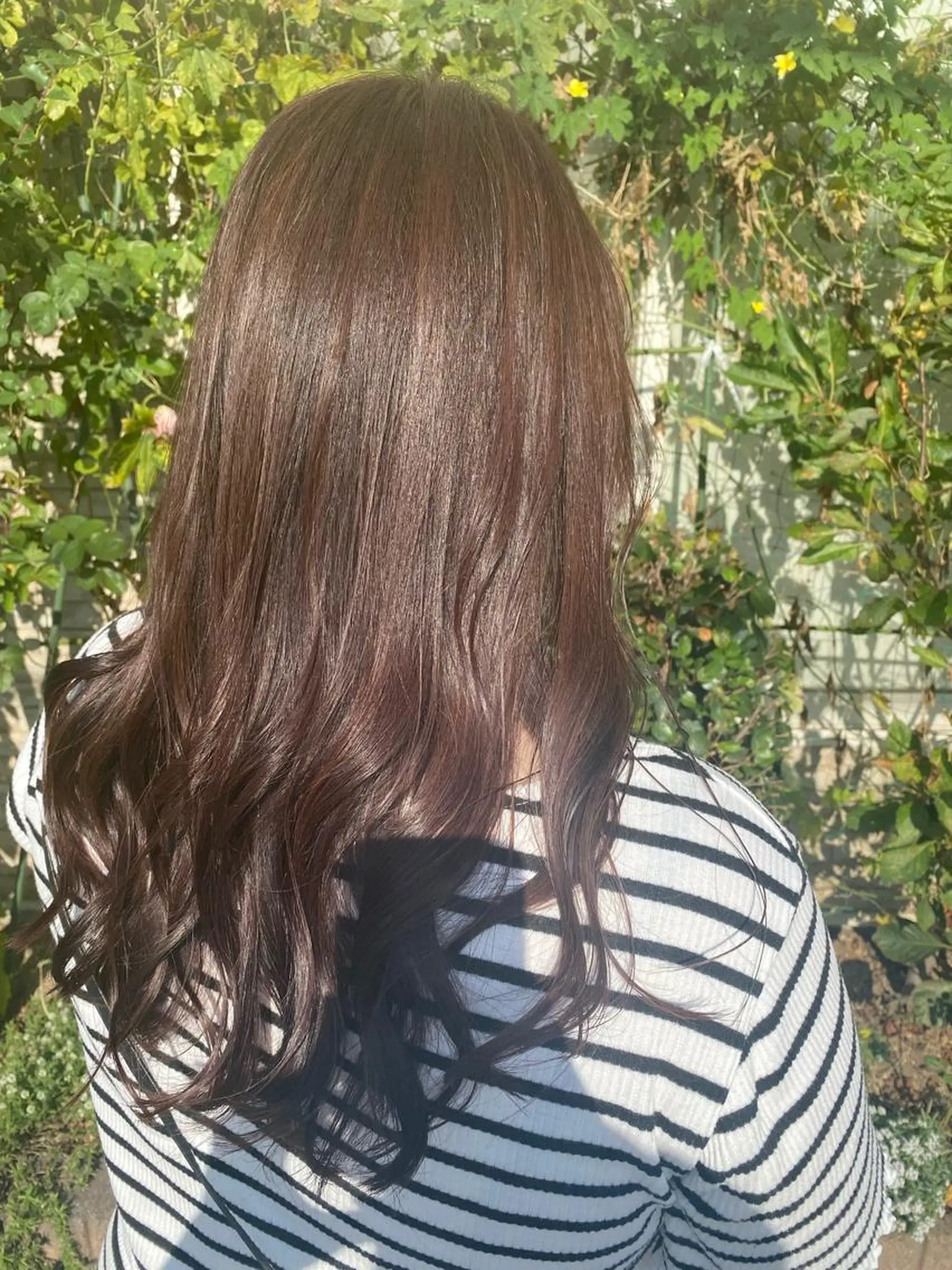 ロング カット ヘアカラー トリートメント 永沼 真依のヘアスタイル