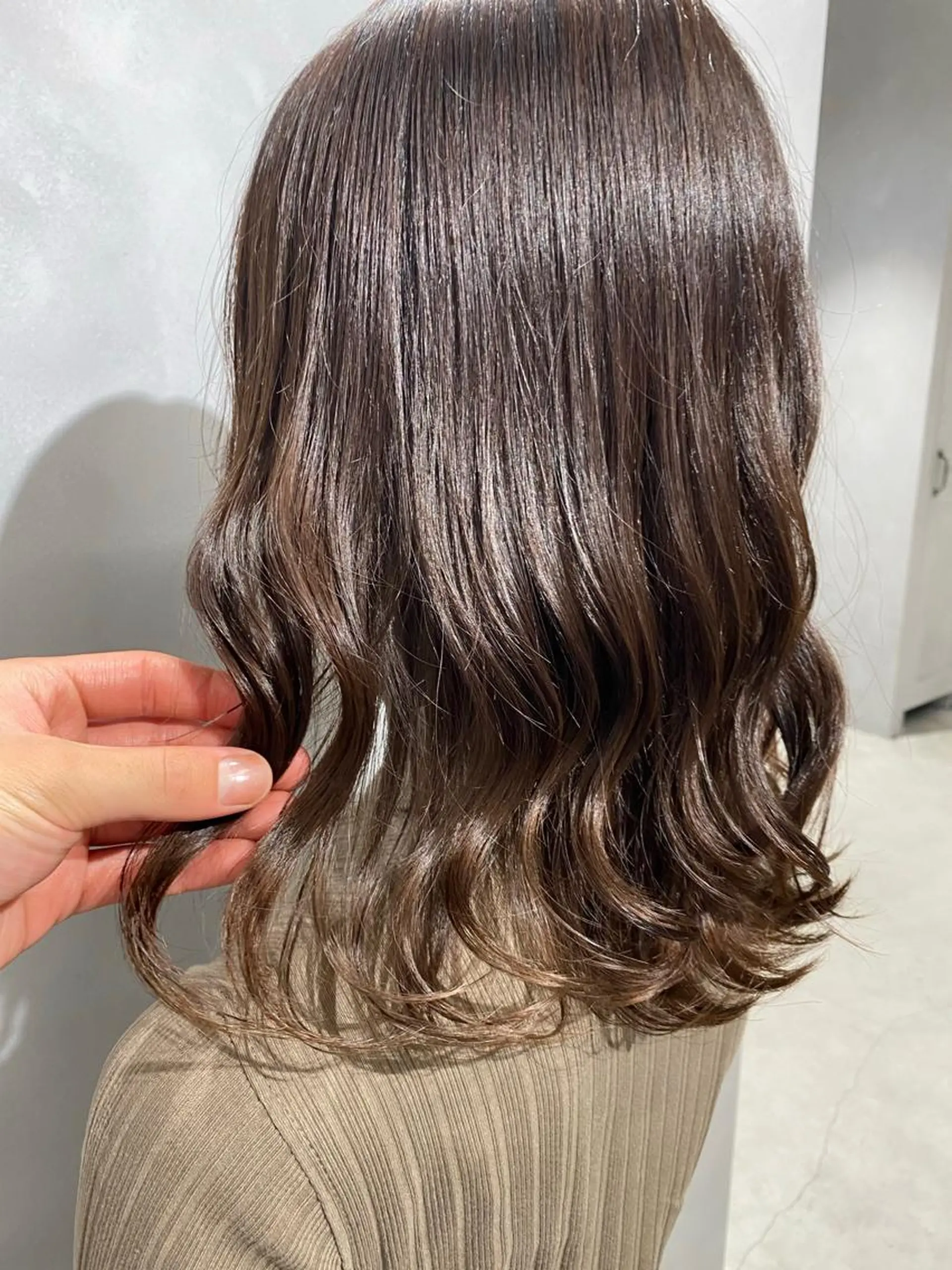 カラー ヘアカラー トリートメント 髪質改善/縮毛矯正 レイヤー/松川匠のヘアスタイル