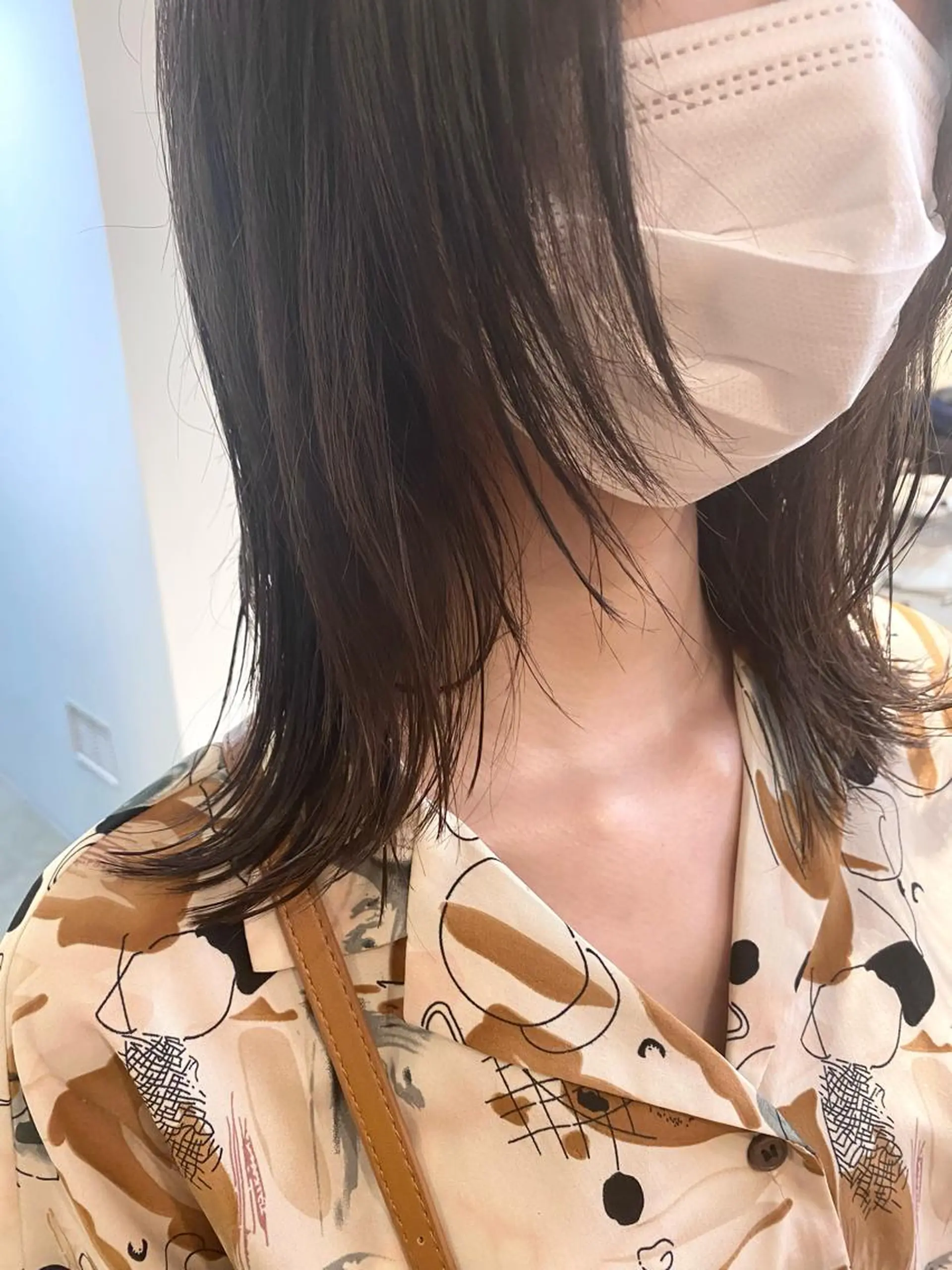 ミディアム TELA HAIR所属・武内 凌レイヤーカット🐺のヘアスタイル