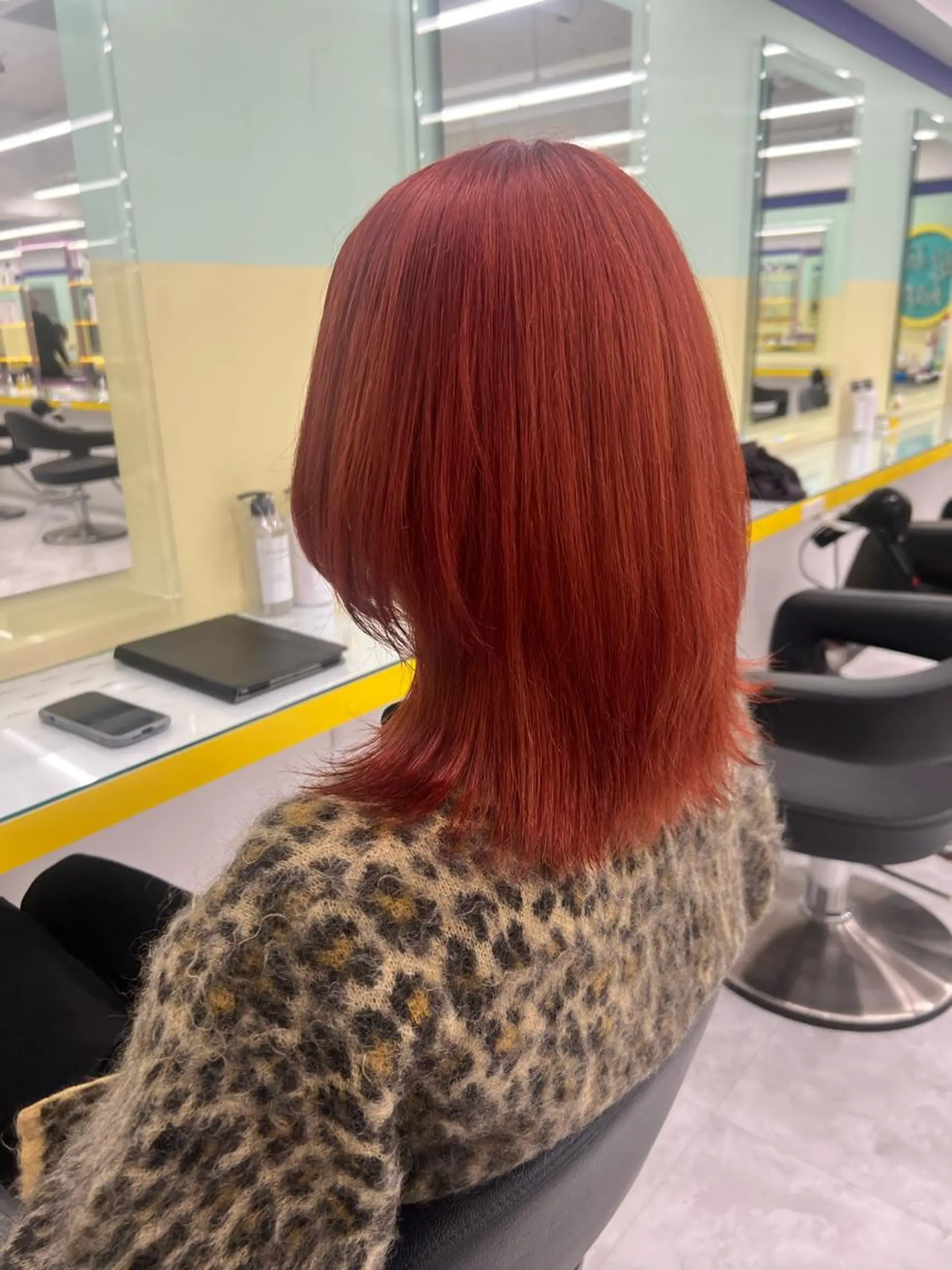 ショート カラー パーマ メンズ ヘアカラー 韓国レイヤーカット /REIのヘアスタイル