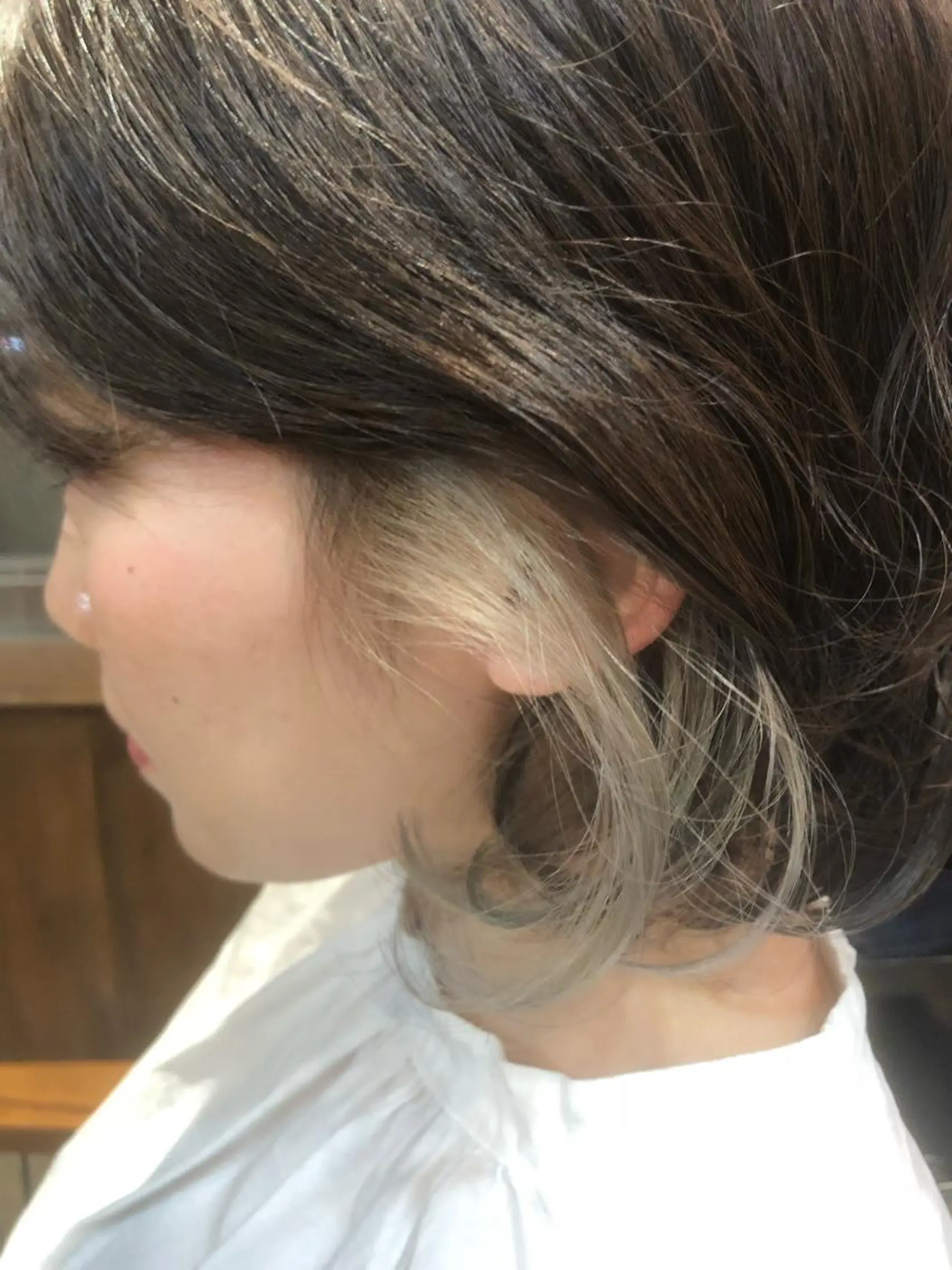 ショート カラー パーマ 藤木 雅俊のヘアスタイル