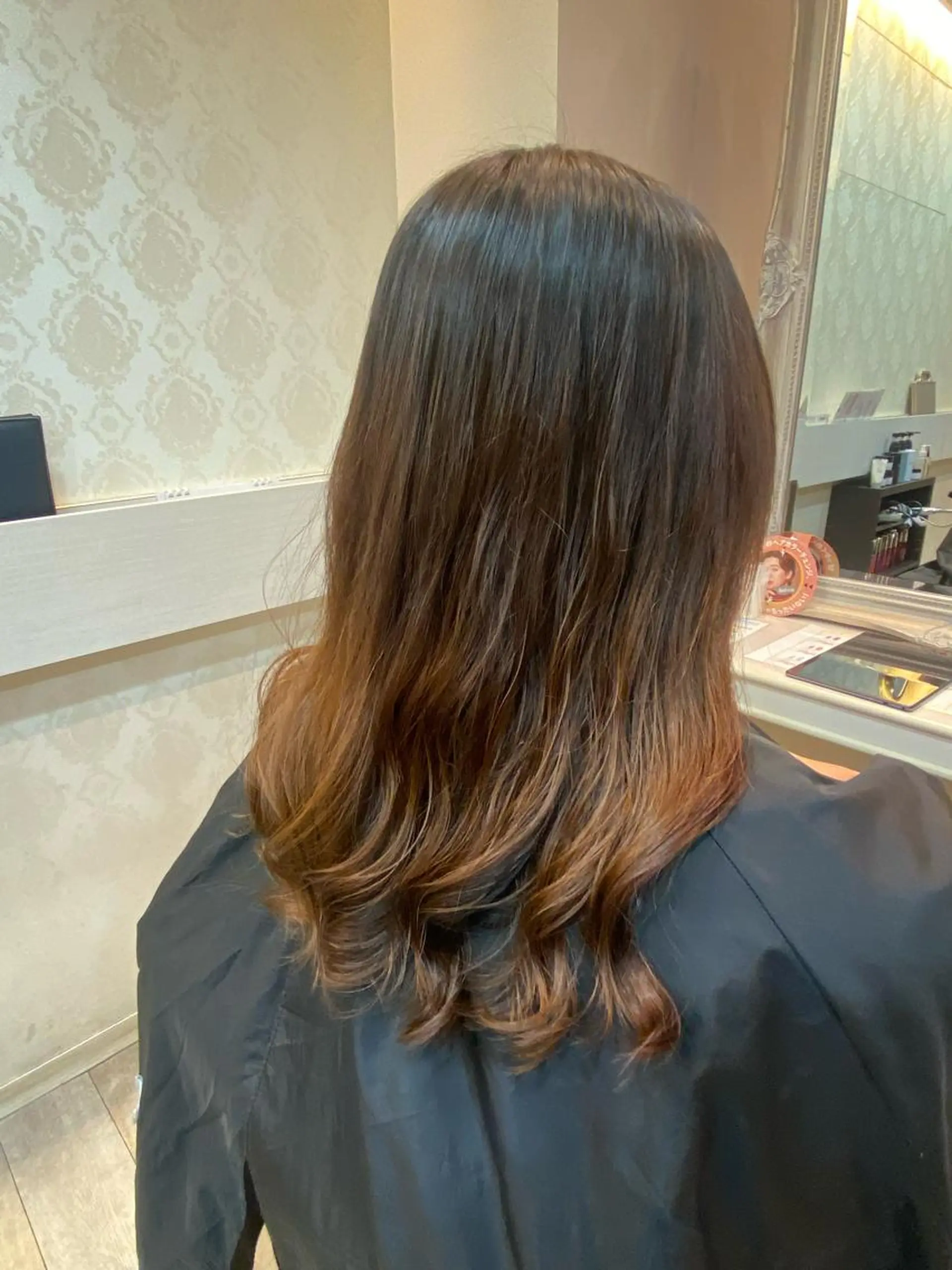 ロング カラー パーマ デジタルパーマ 🌟縮毛矯正/ 髪質改善/髙橋🌟のヘアスタイル
