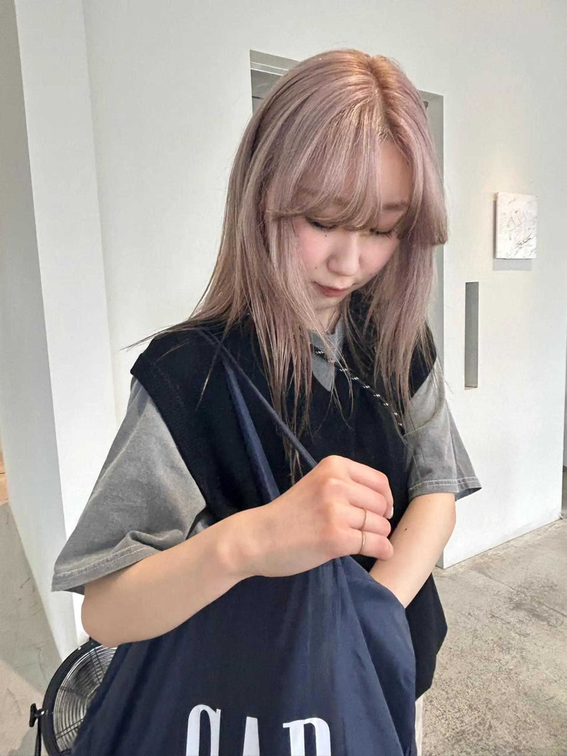 ミディアム STAN WOOD所属・似合わせcut 🔥yutakaのヘアスタイル