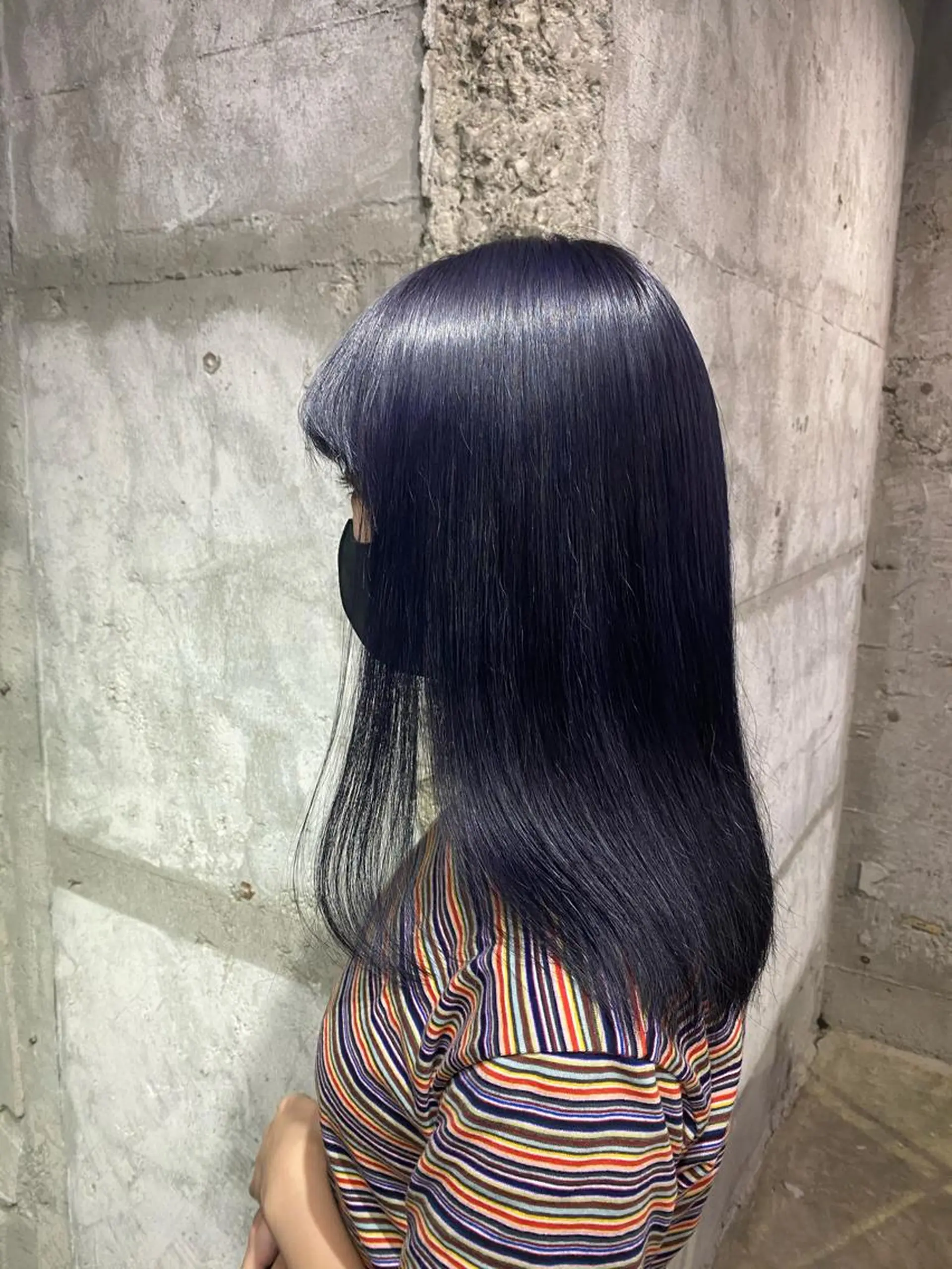 ミディアム パープルカラー ［似合わせヘア］ ✂︎OGURO✂︎のヘアスタイル