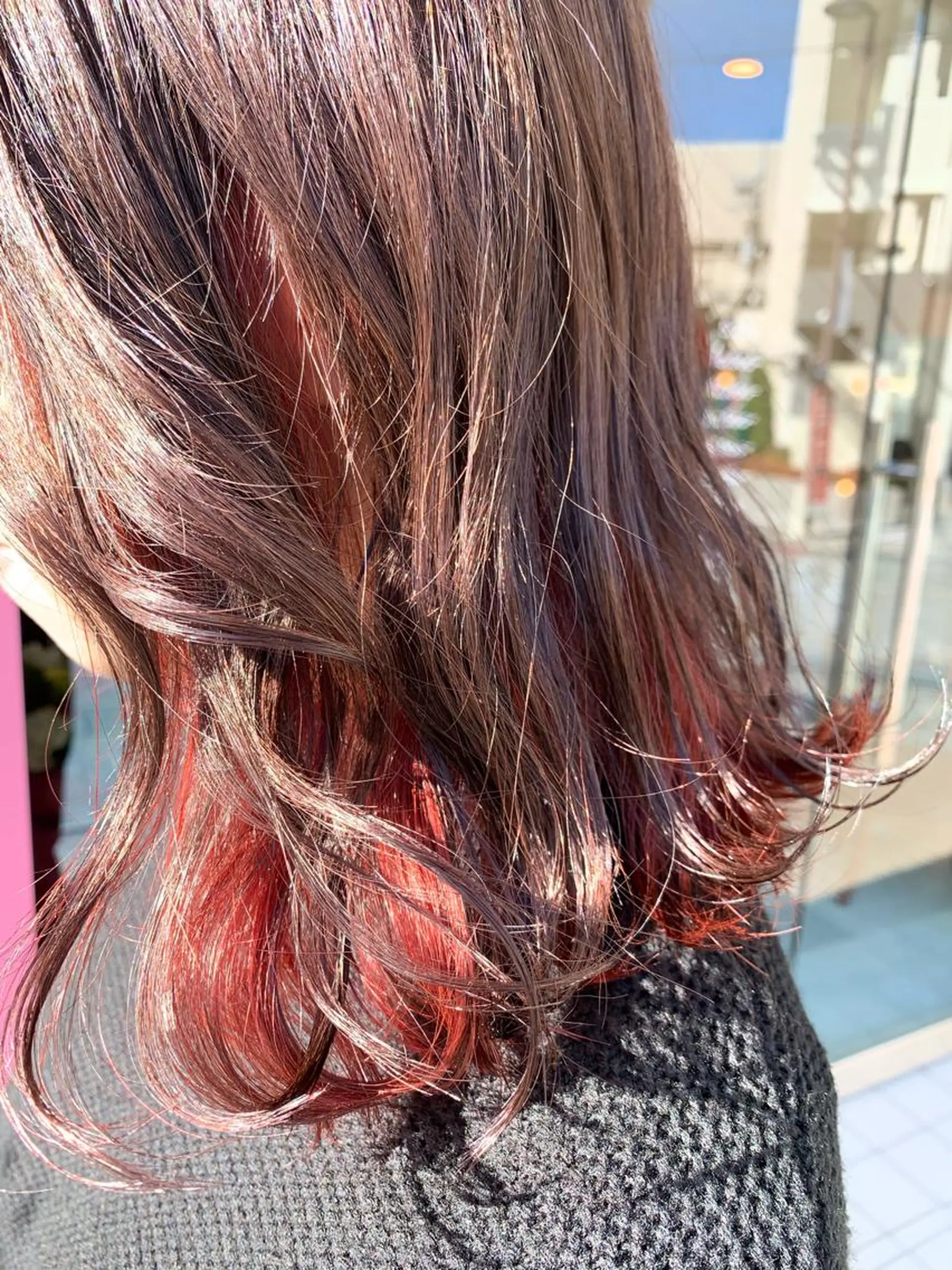 ミディアム ヘアカラー トリートメント ヘアセット DiMPlE  ディンプル所属・🌸スタイリスト 山浦美恵のヘアスタイル