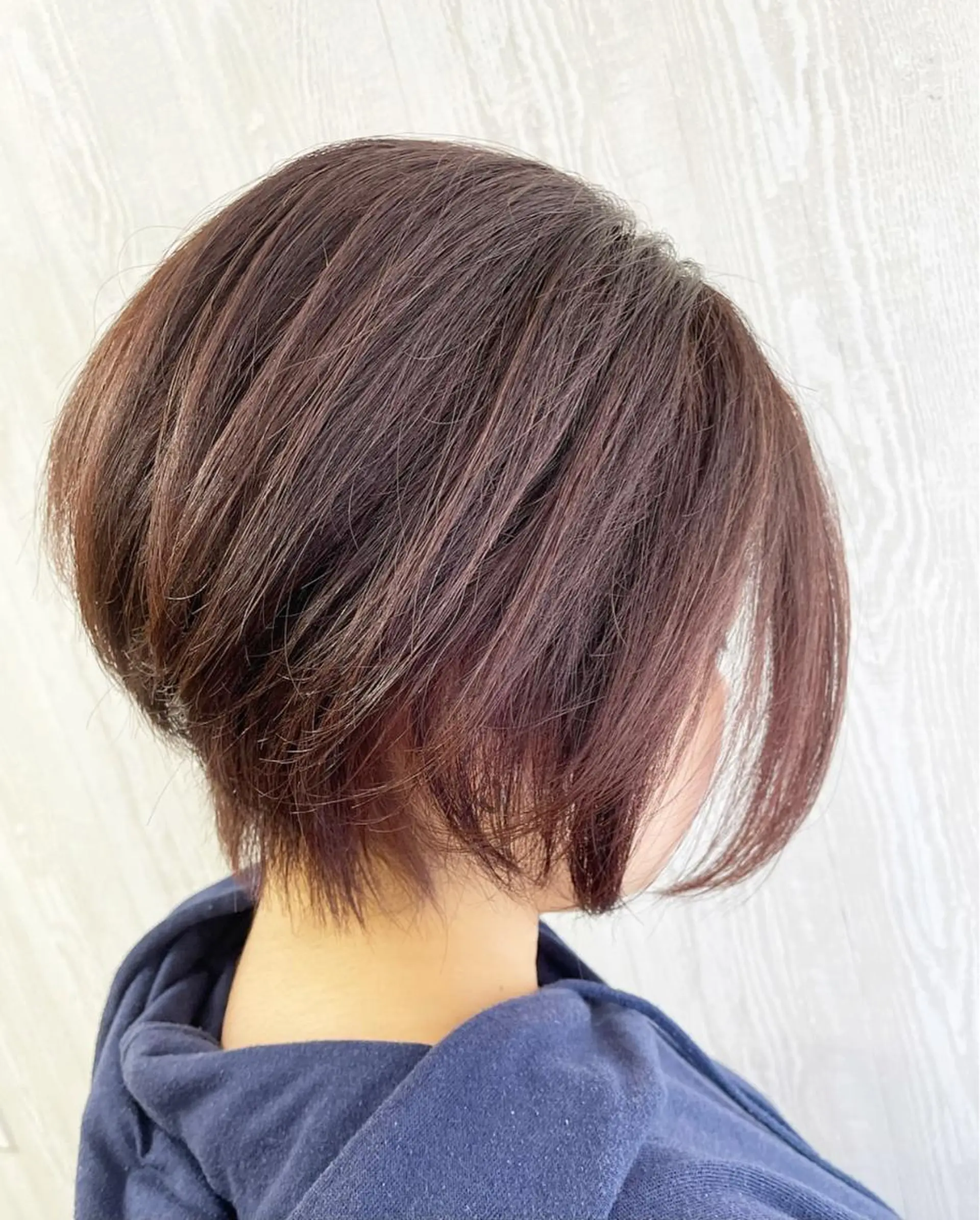 ショート カラー ヘアアレンジ HUENEST アカデミーサロンのヘアスタイル