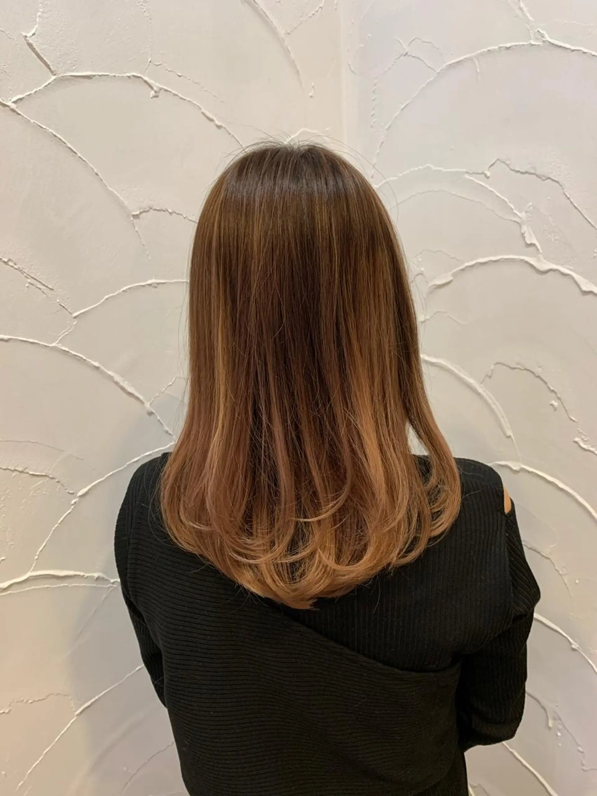 セミロング 【店長】インナー指名 No.1戸塚優思のヘアスタイル