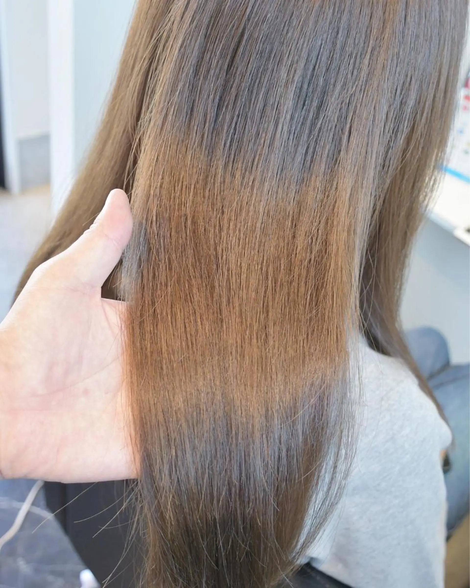 ロング カラー ブリーチ ブリーチなしカラー 🔹TOMO🔹 圧倒的経験値🔹のヘアスタイル