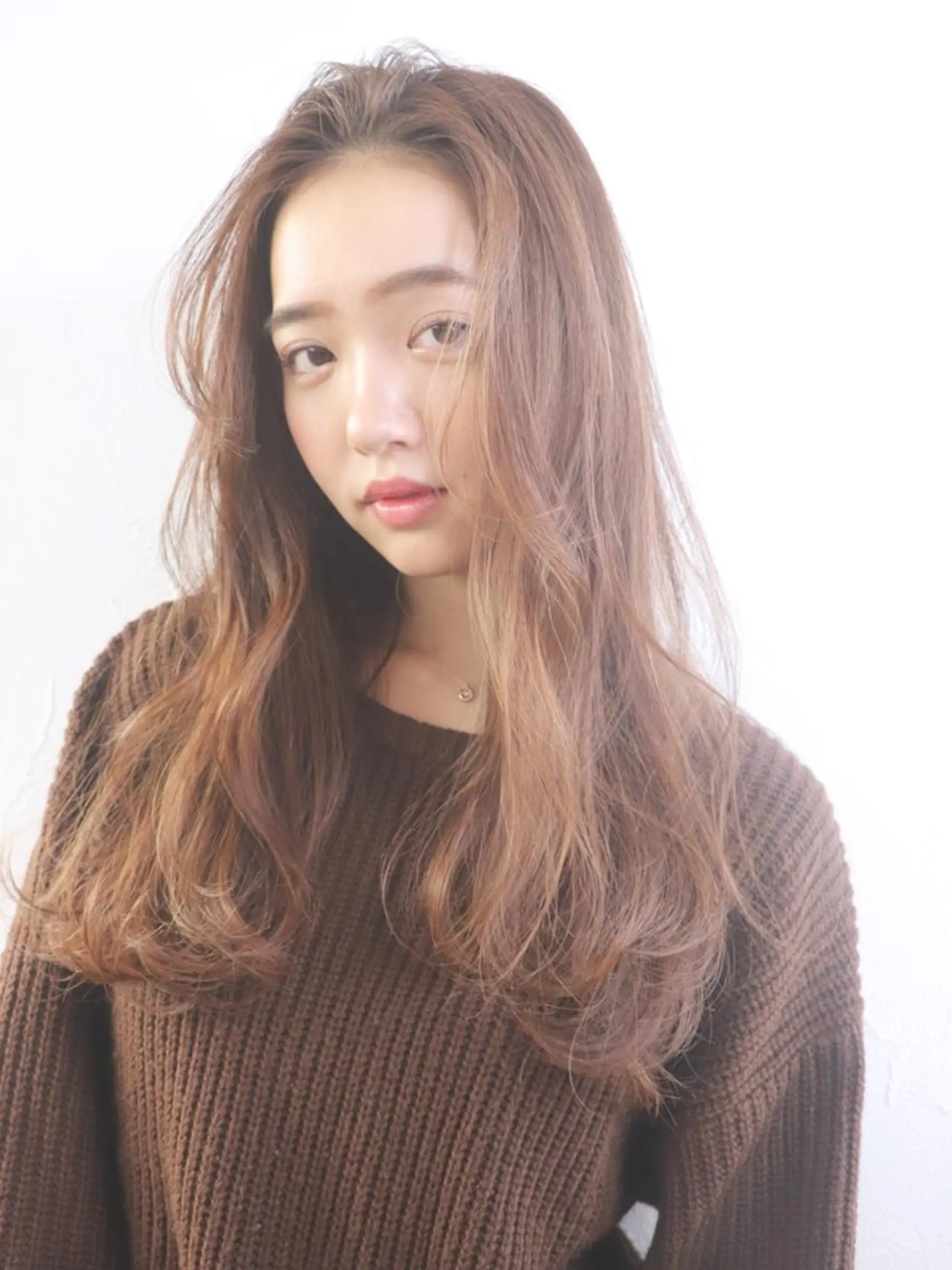 ロング カラー パーマ ヘアアレンジ ロング ITbyALBUM 中野店のヘアスタイル