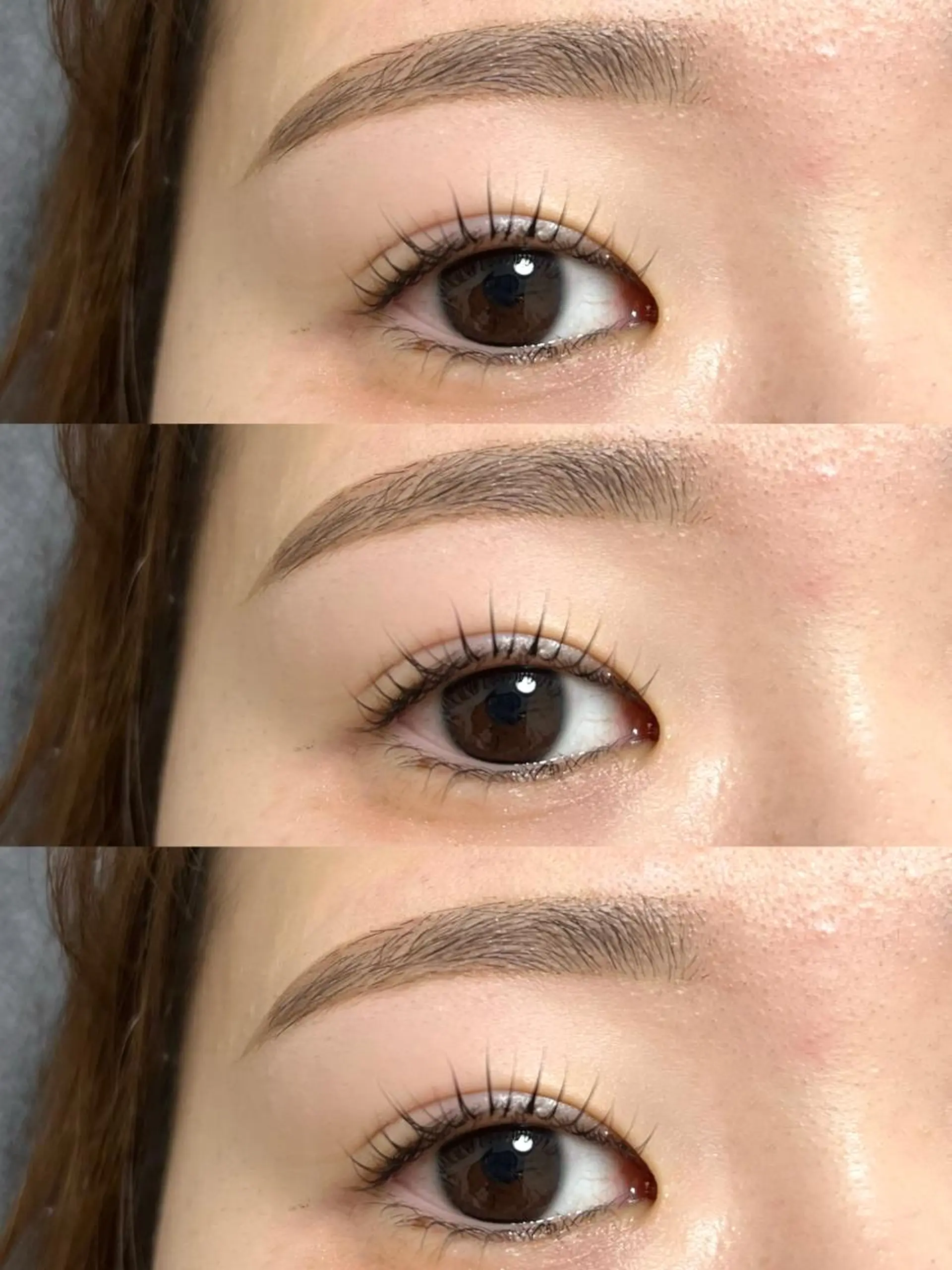 マツエク・マツパ アイブロウ 眉毛ワックス脱毛 一重×まつ毛パーマ マツパ EmiyBeautyLush所属・Emiy BeautyLushのマツエク・マツパデザイン