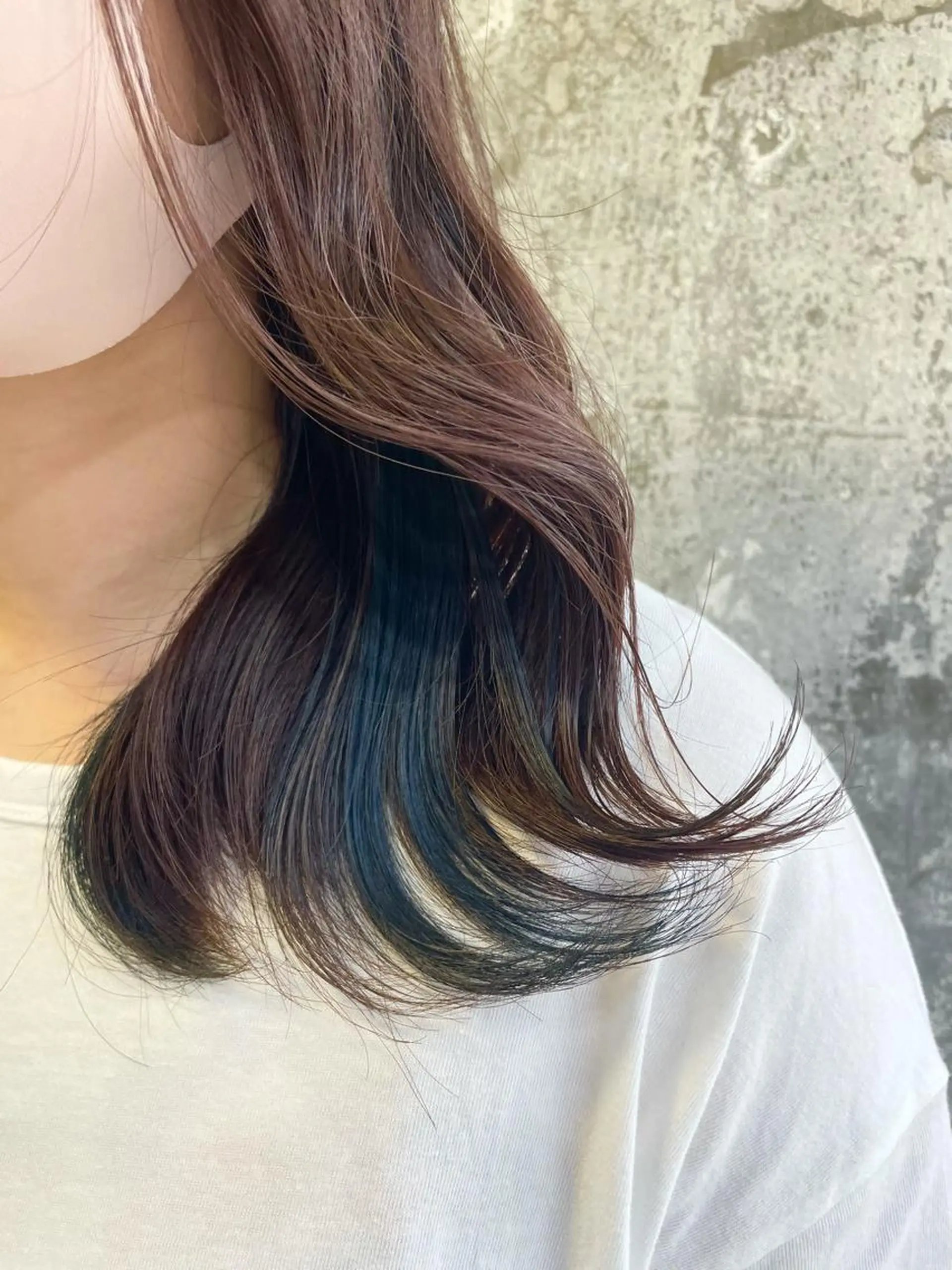 ミディアム カラー ヘアアレンジ 🫧🇰🇷韓国ヘア レイヤー🐺Yutaのヘアスタイル