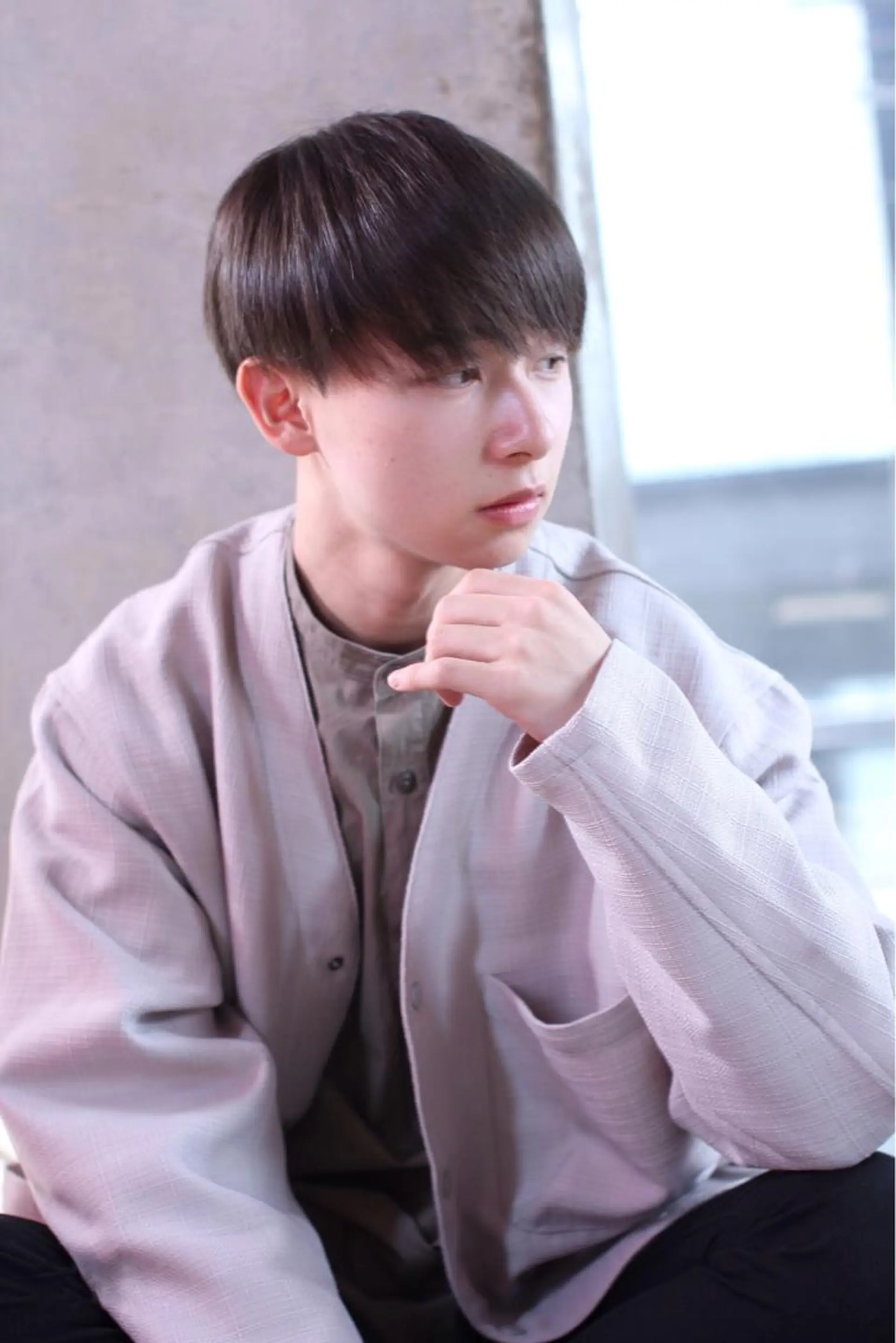 メンズ マッシュ カット 縮毛矯正 トリートメント ヘアセット 【メンズ特化】 ムネカタ アキトのヘアスタイル