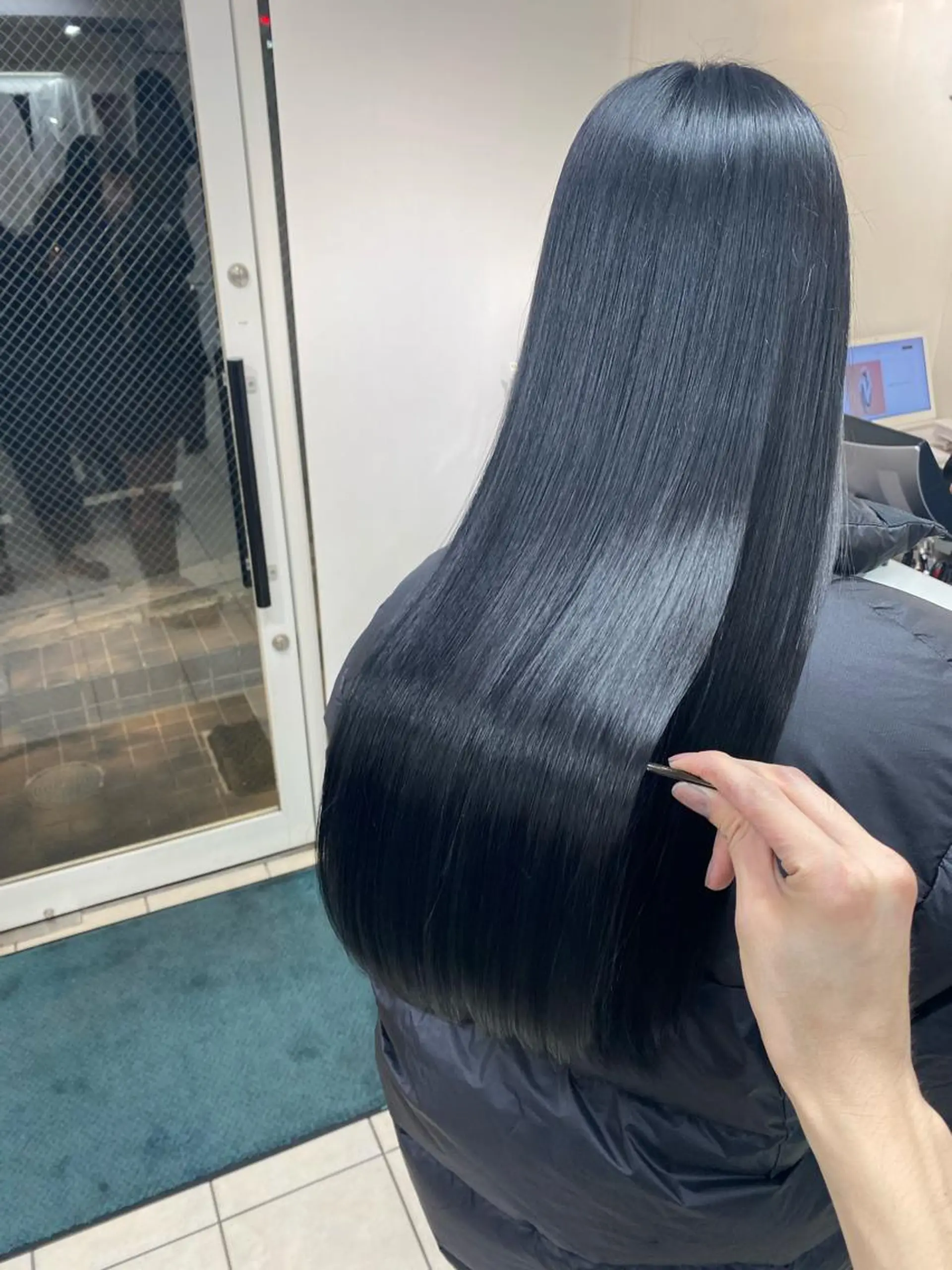 ロング メンズ特化 刈り上げない/金井のヘアスタイル