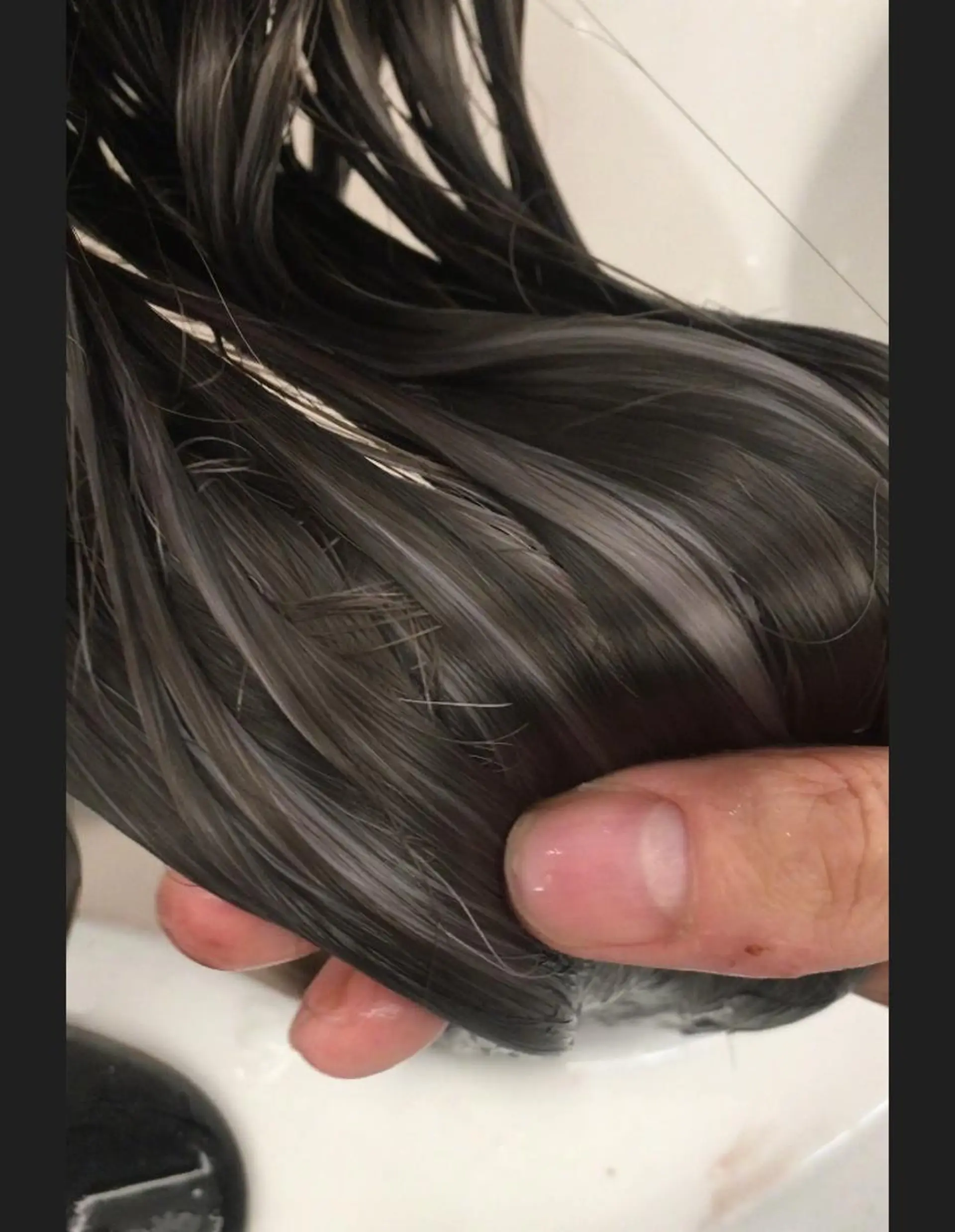 ミディアム due hair 京都駅前店 MILBON オージュア認定サロン【デューヘアー】所属・ハイトーンブリーチ 土坂 由志【京都】のヘアスタイル