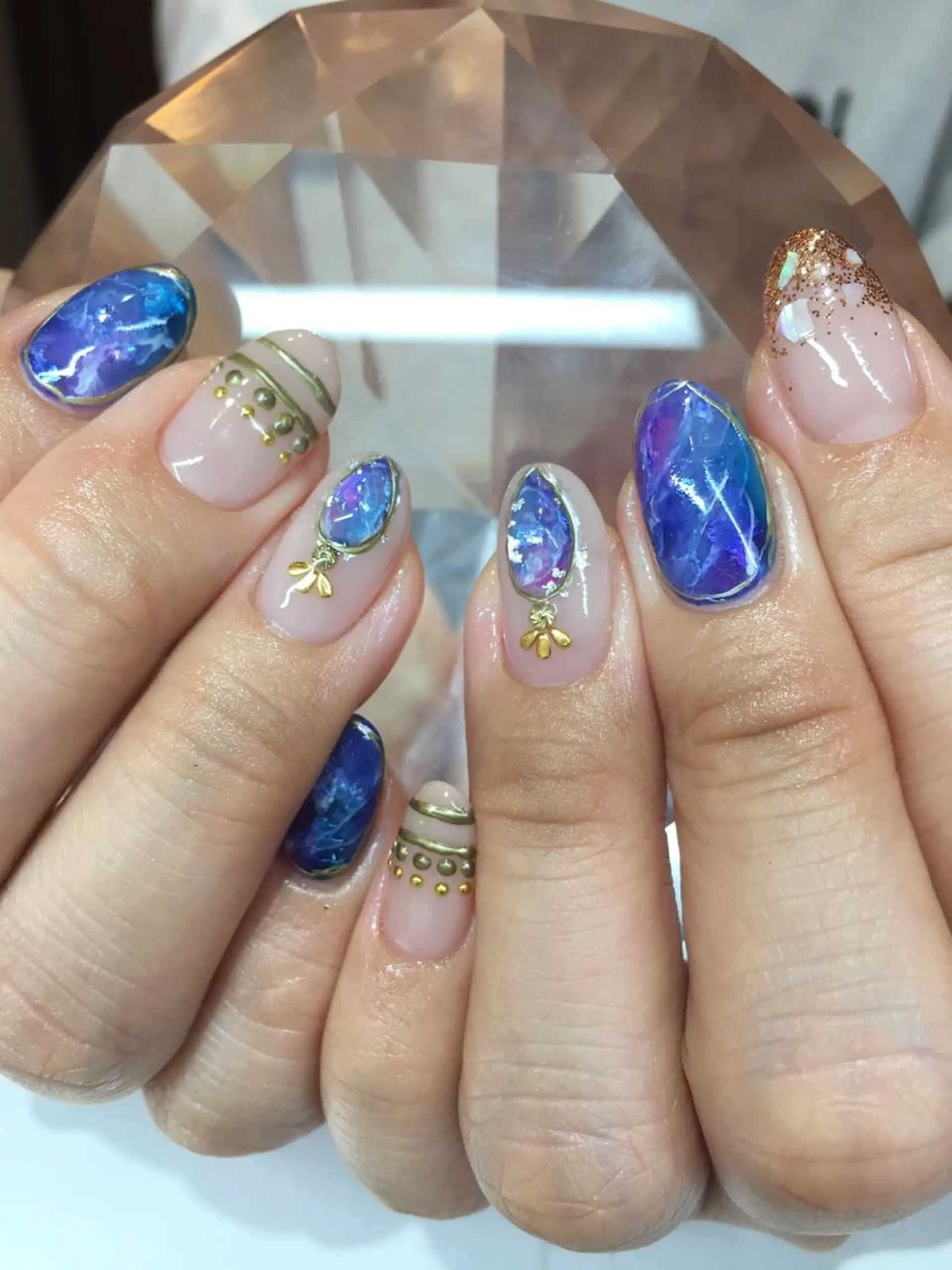ネイル ハンドネイル glow_ nailのネイルデザイン