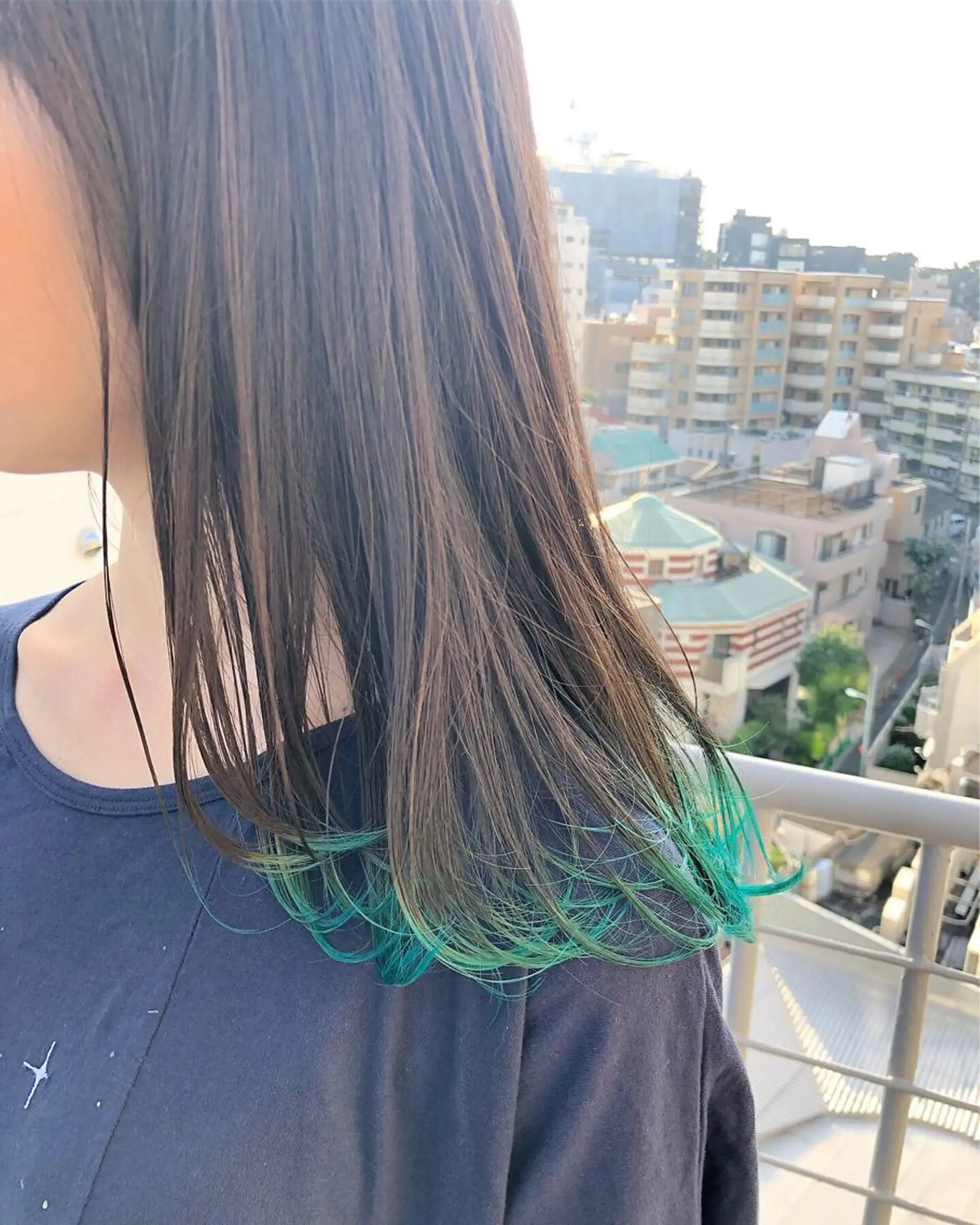 セミロング カラー ヘアアレンジ 【池袋/スパイキー ショート】ⓝⓘⓜⓤのヘアスタイル