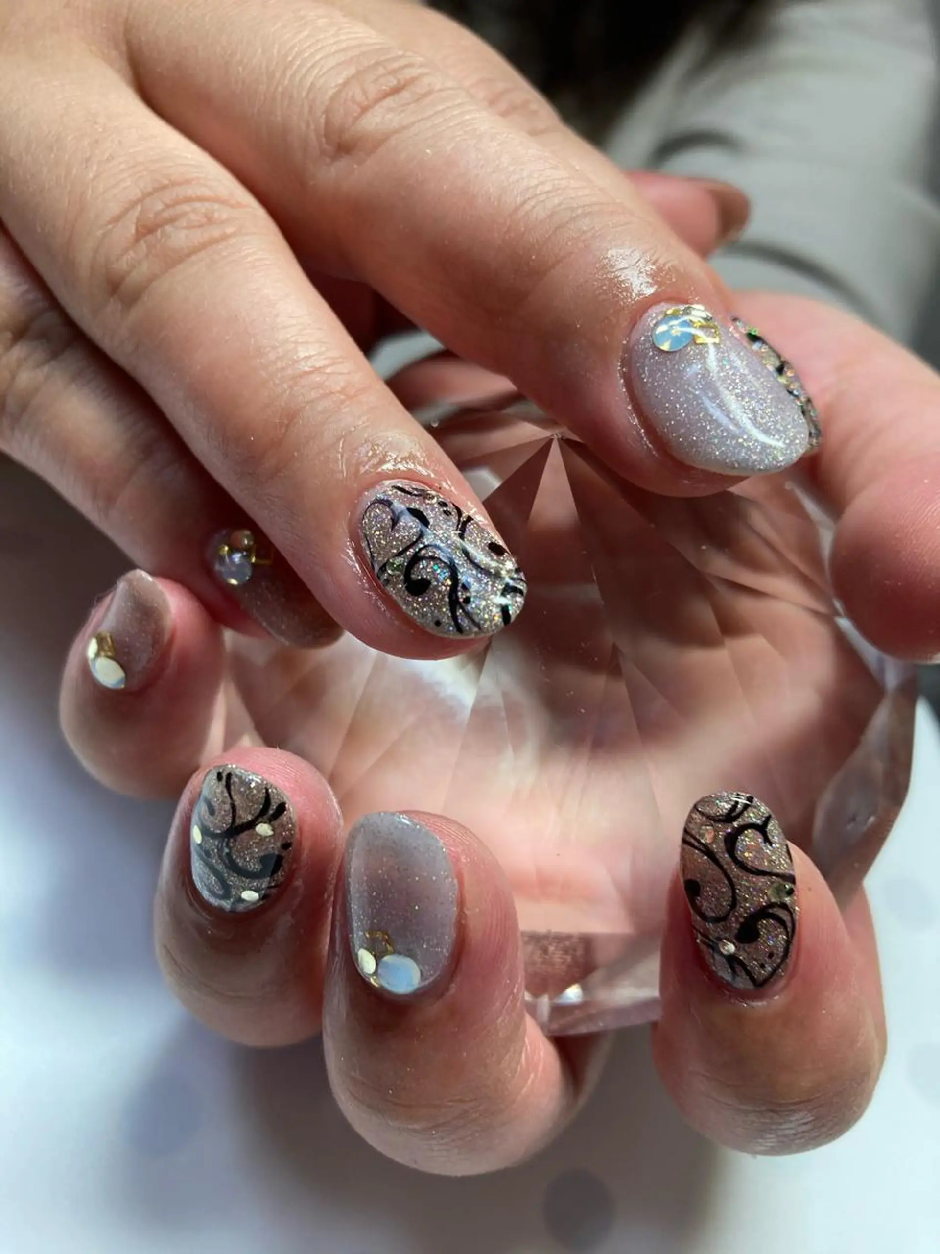 ミディアム ネイル マツエク・マツパ nail yukkoのネイルデザイン