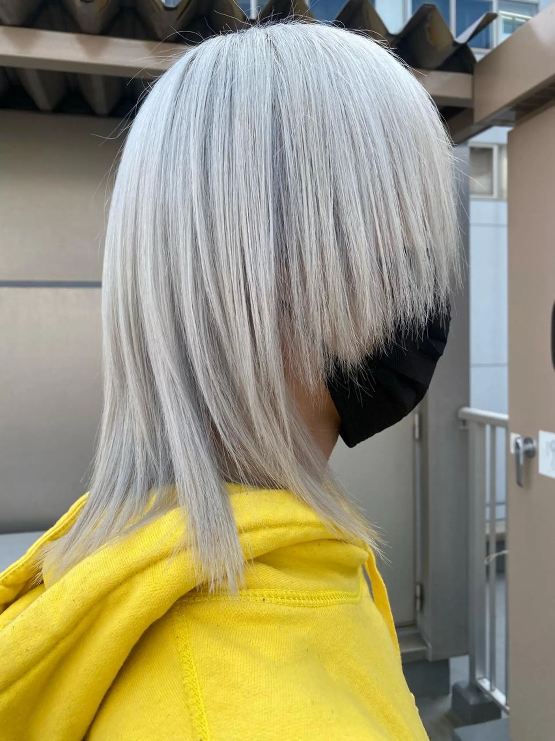 ミディアム カラー ブリーチ 遠藤沙也加 /レイヤーカットのヘアスタイル