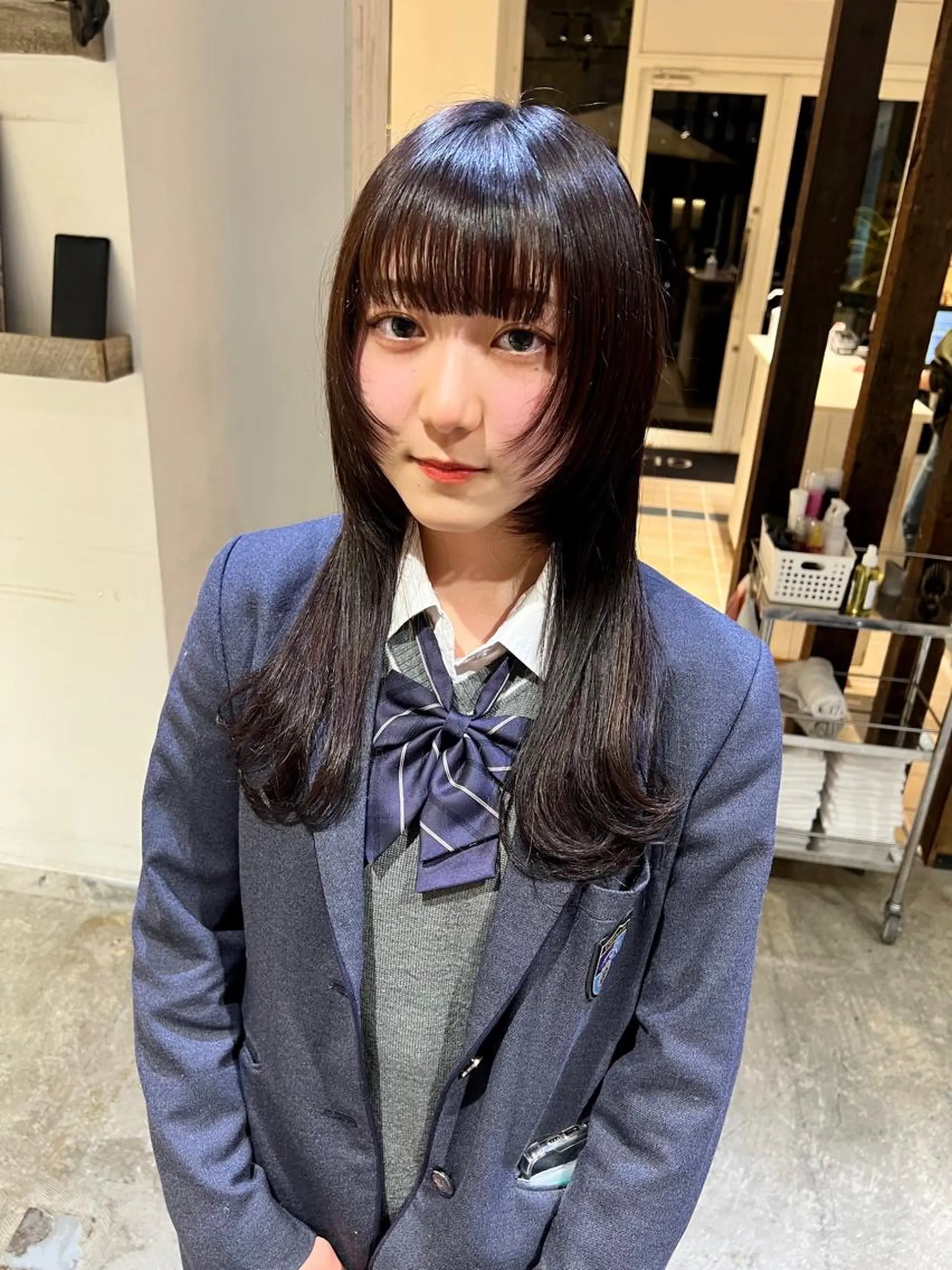 セミロング 【ロングウルフカット 姫カット】伊藤裕哉のヘアスタイル