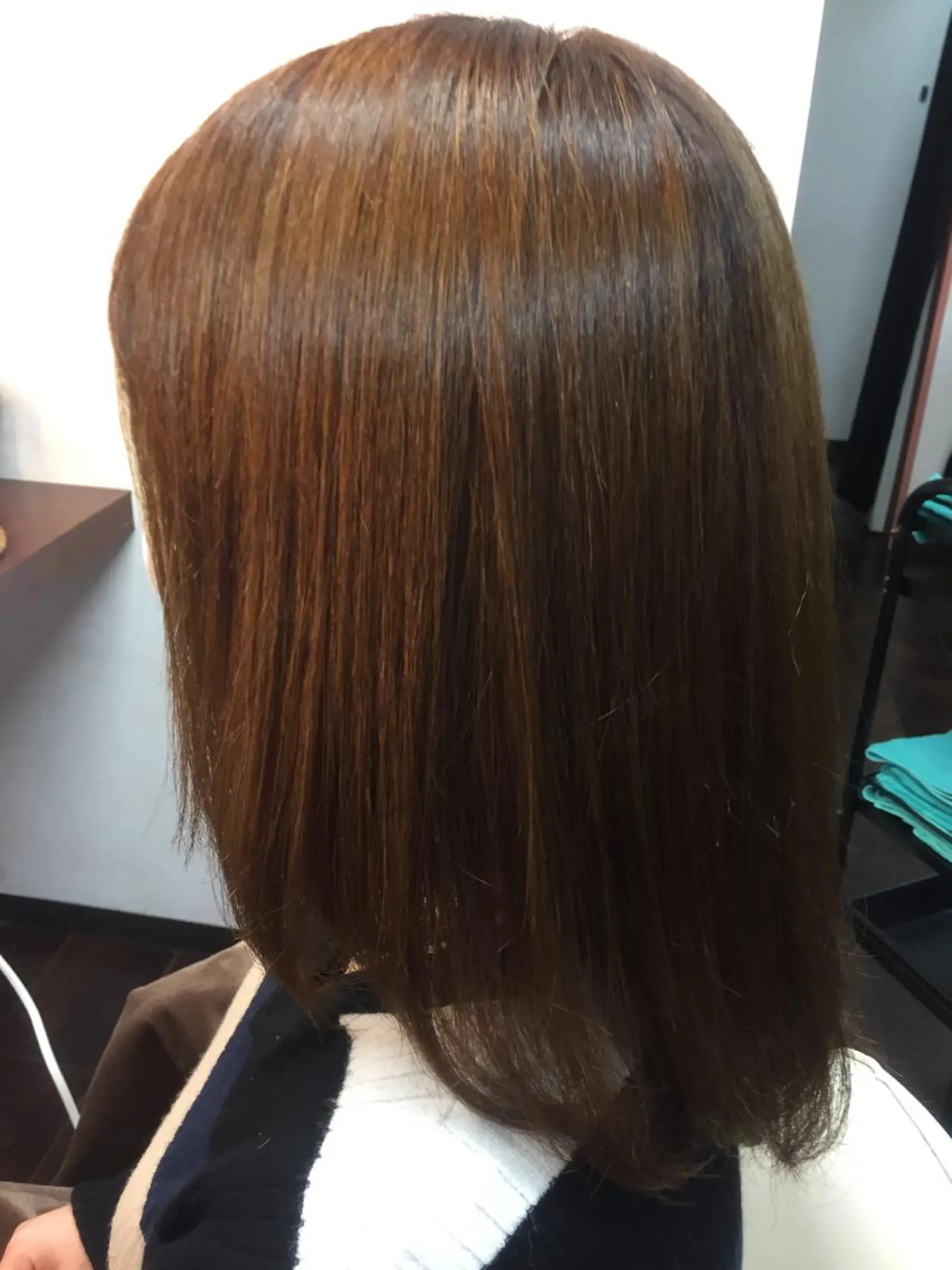 セミロング パーマ 桧山 真のヘアスタイル