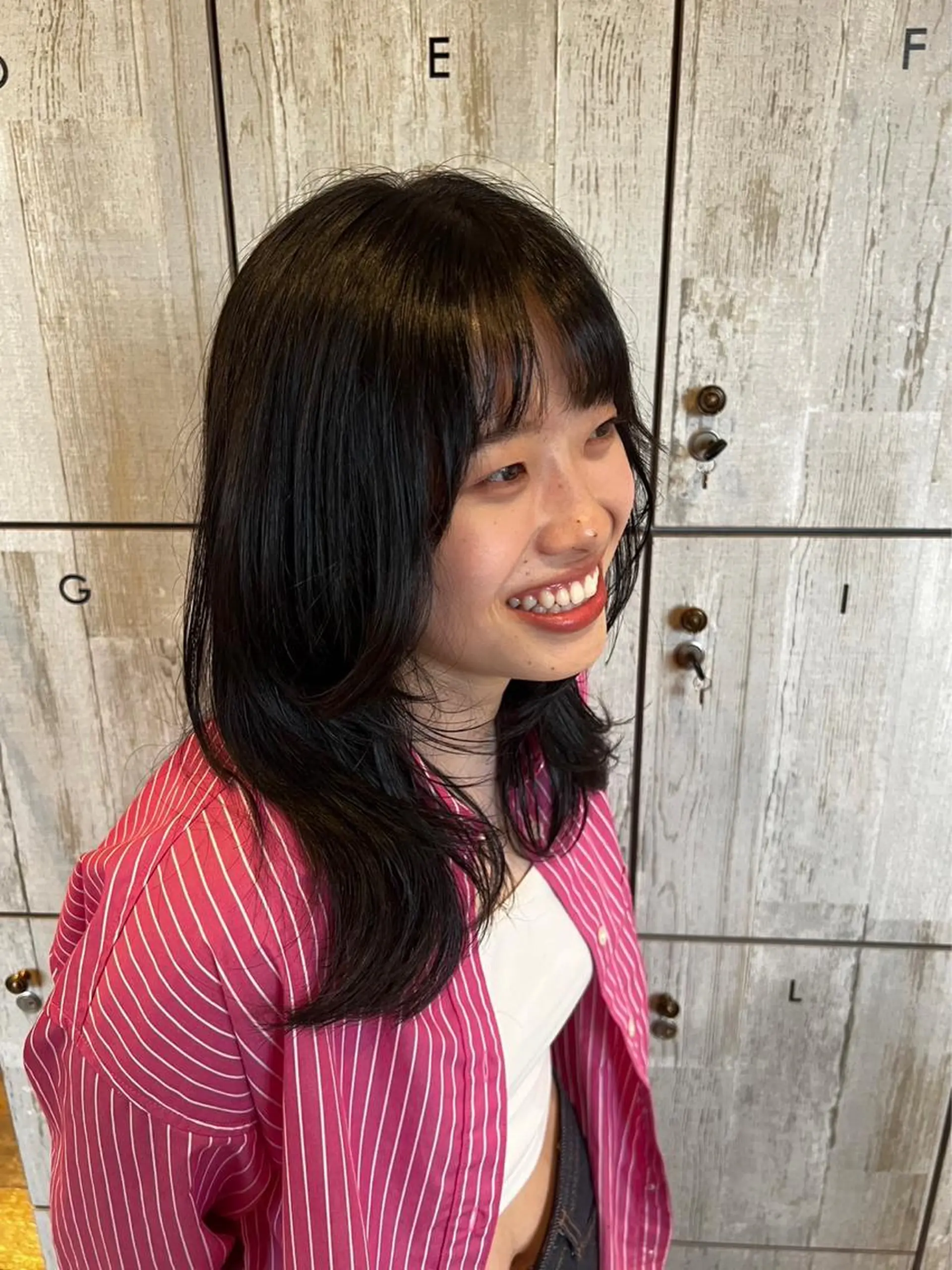 ロング カラー れいな🌼 ボブ･艶カラー🌼のヘアスタイル