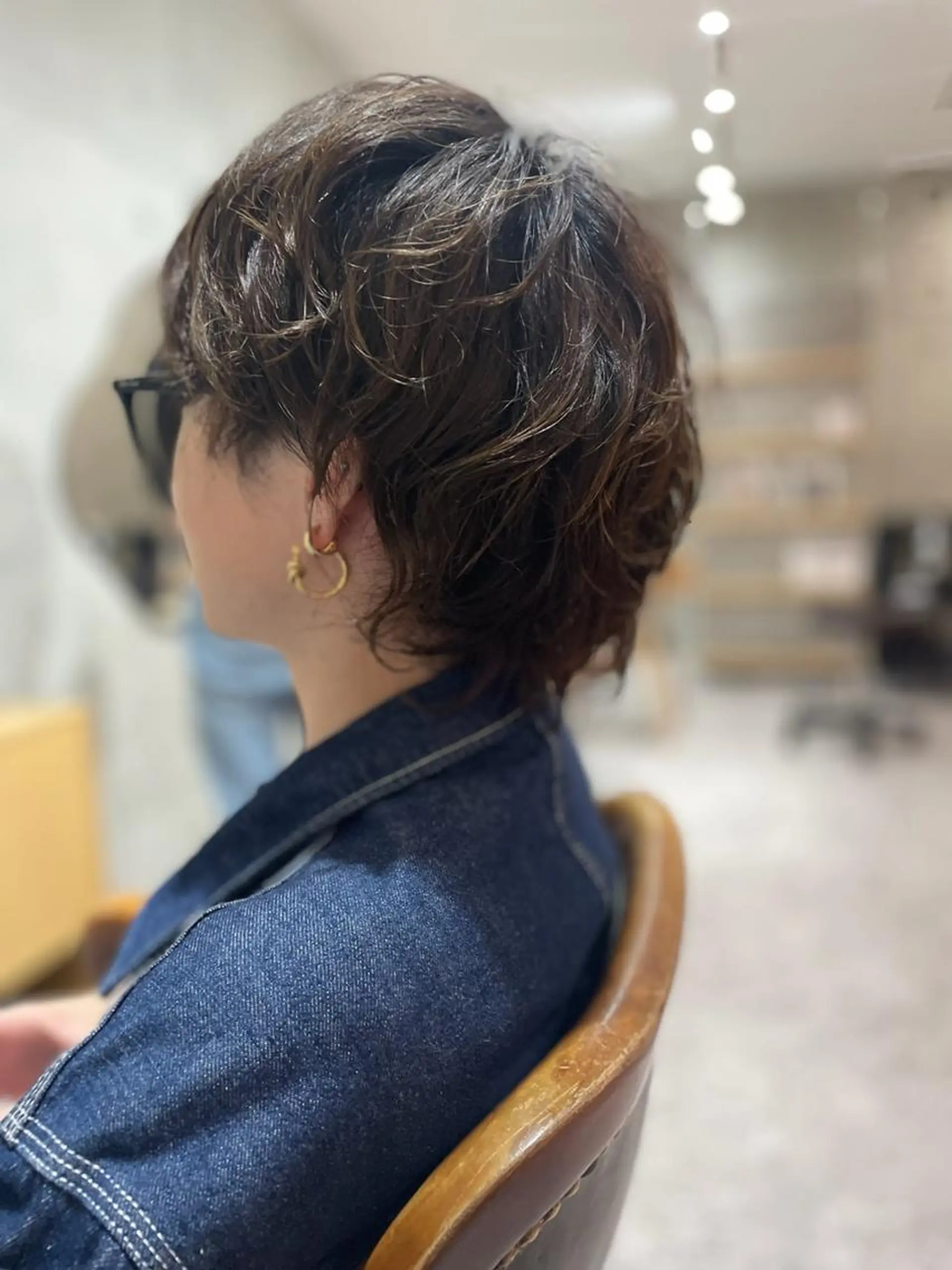 メンズ パーマ ショート メンズパーマ カット 🤍NAOMI _Naniのヘアスタイル