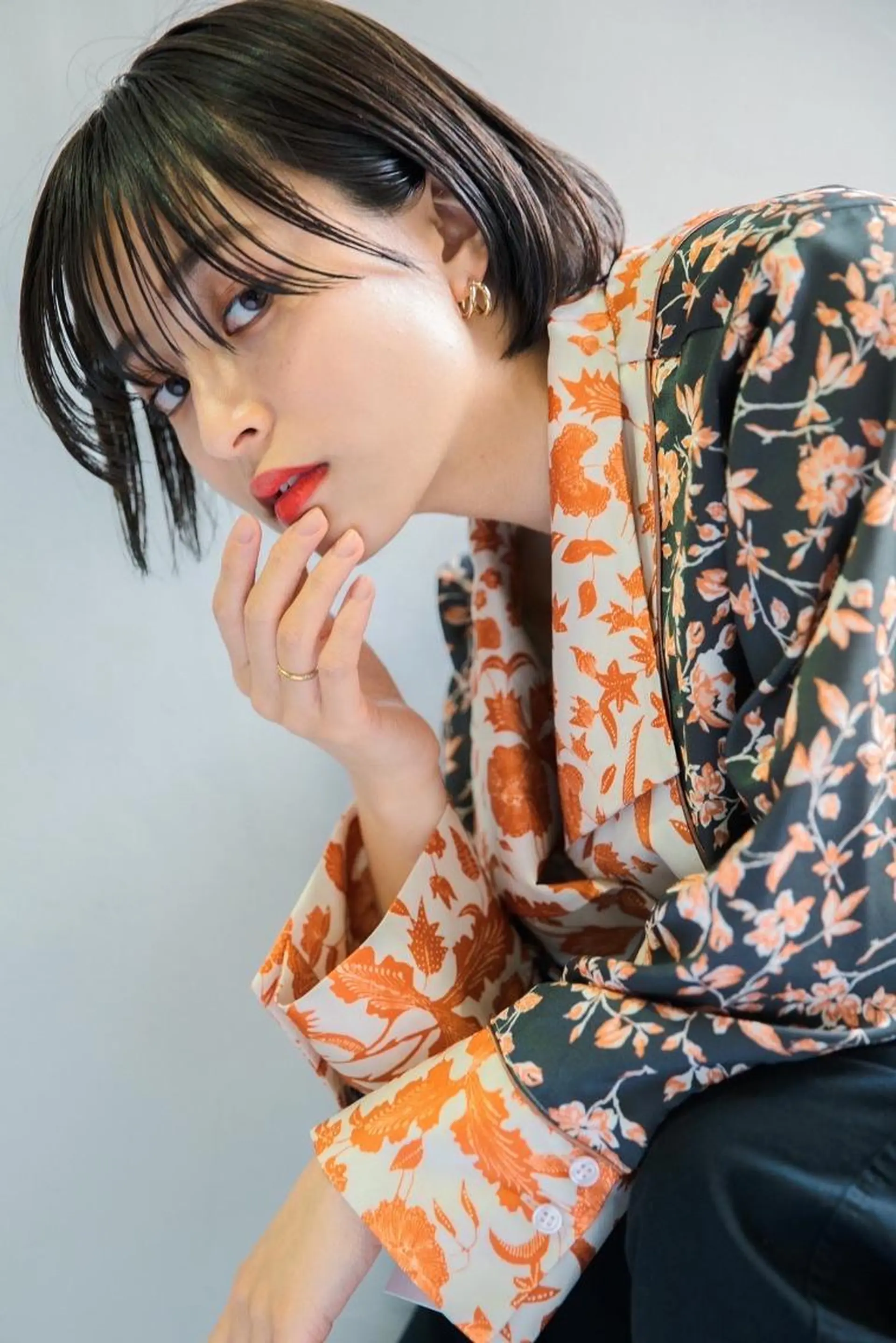 ショート カラー CLAN クランのヘアスタイル